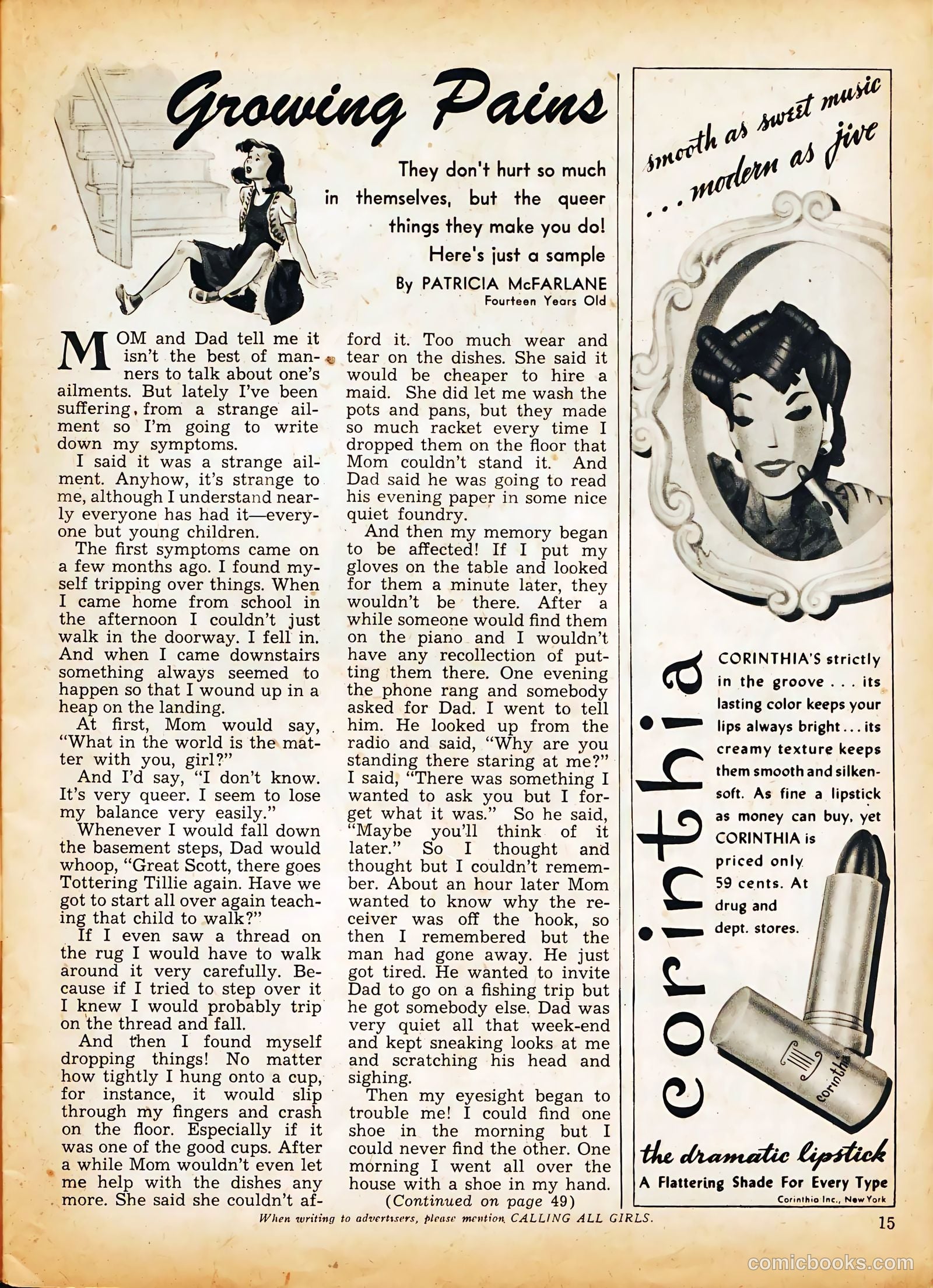 Calling All Girls #31 — page 15 of 60