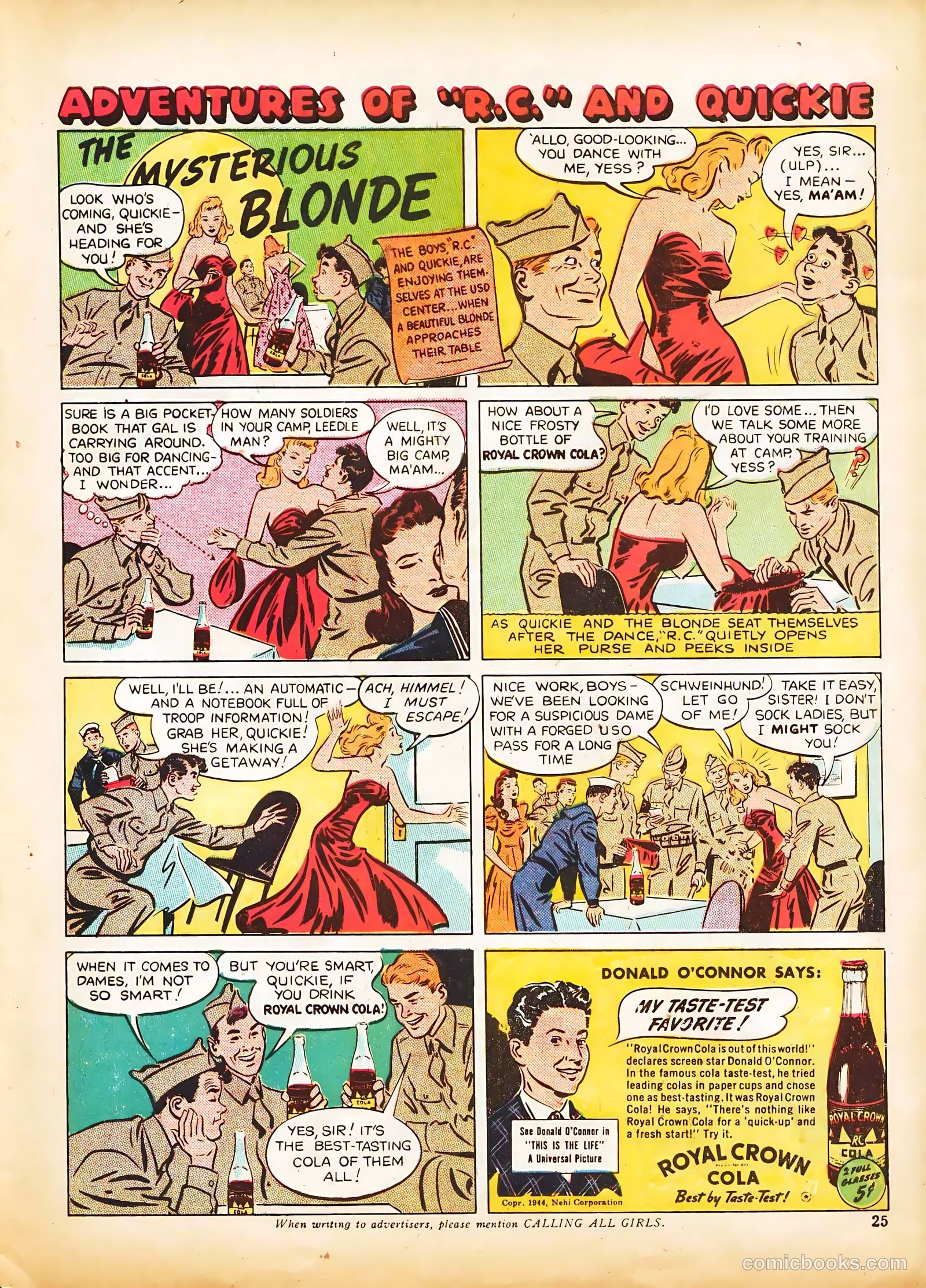 Calling All Girls #31 — page 25 of 60