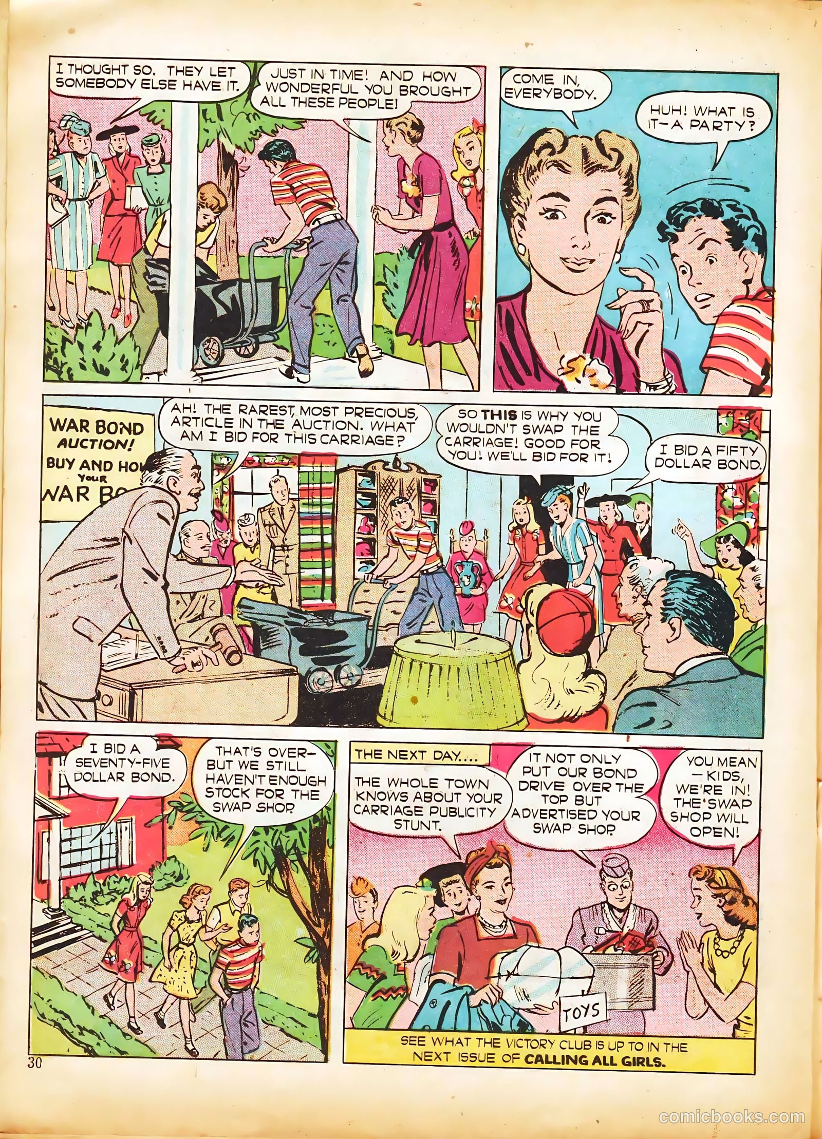 Calling All Girls #31 — page 30 of 60