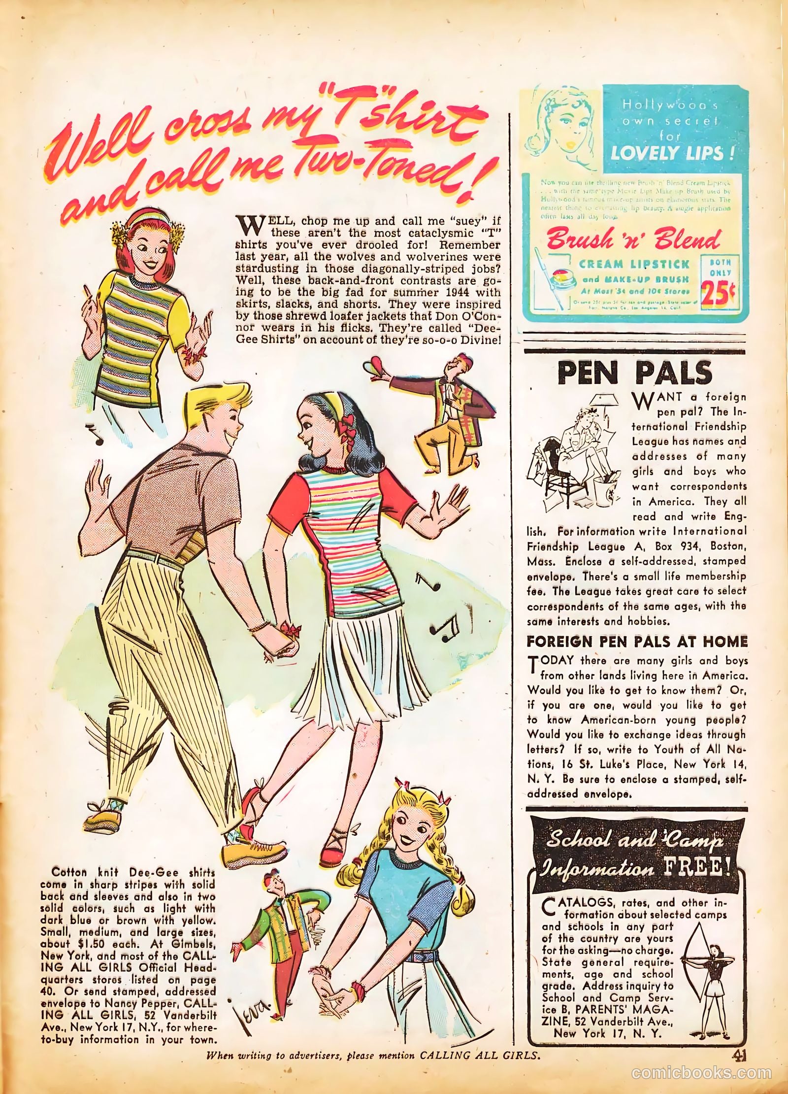 Calling All Girls #31 — page 41 of 60