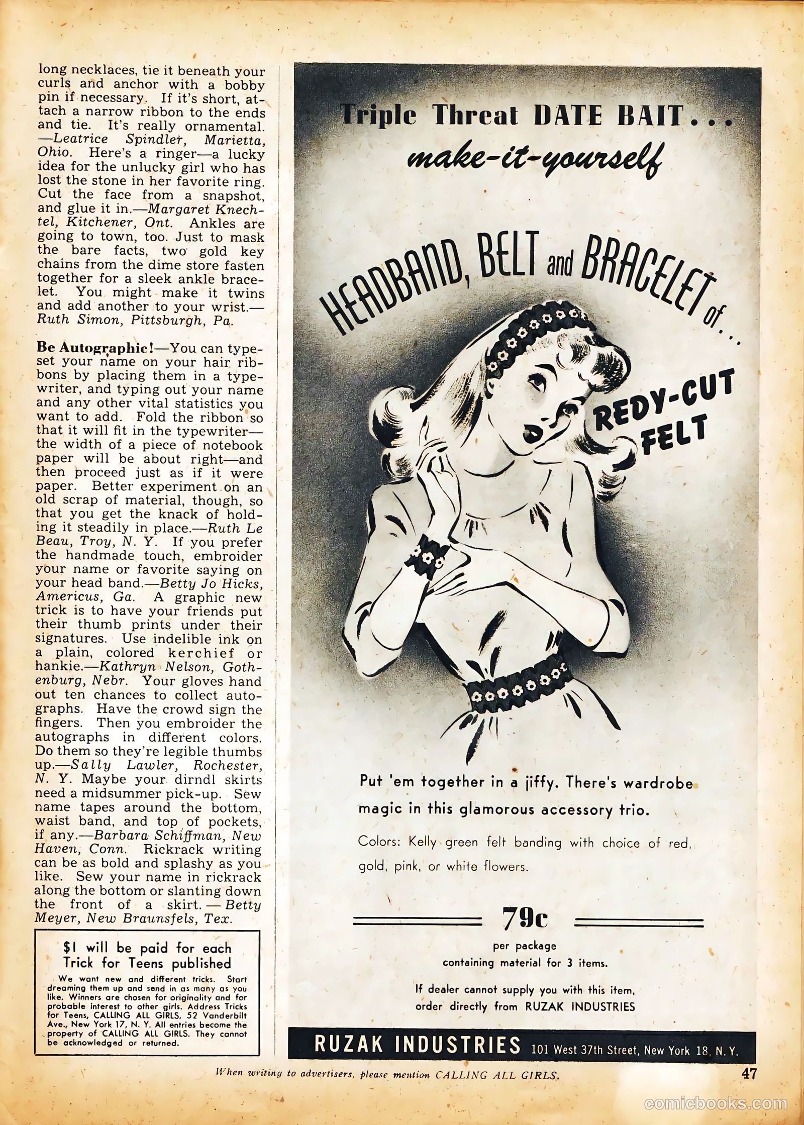 Calling All Girls #31 — page 47 of 60