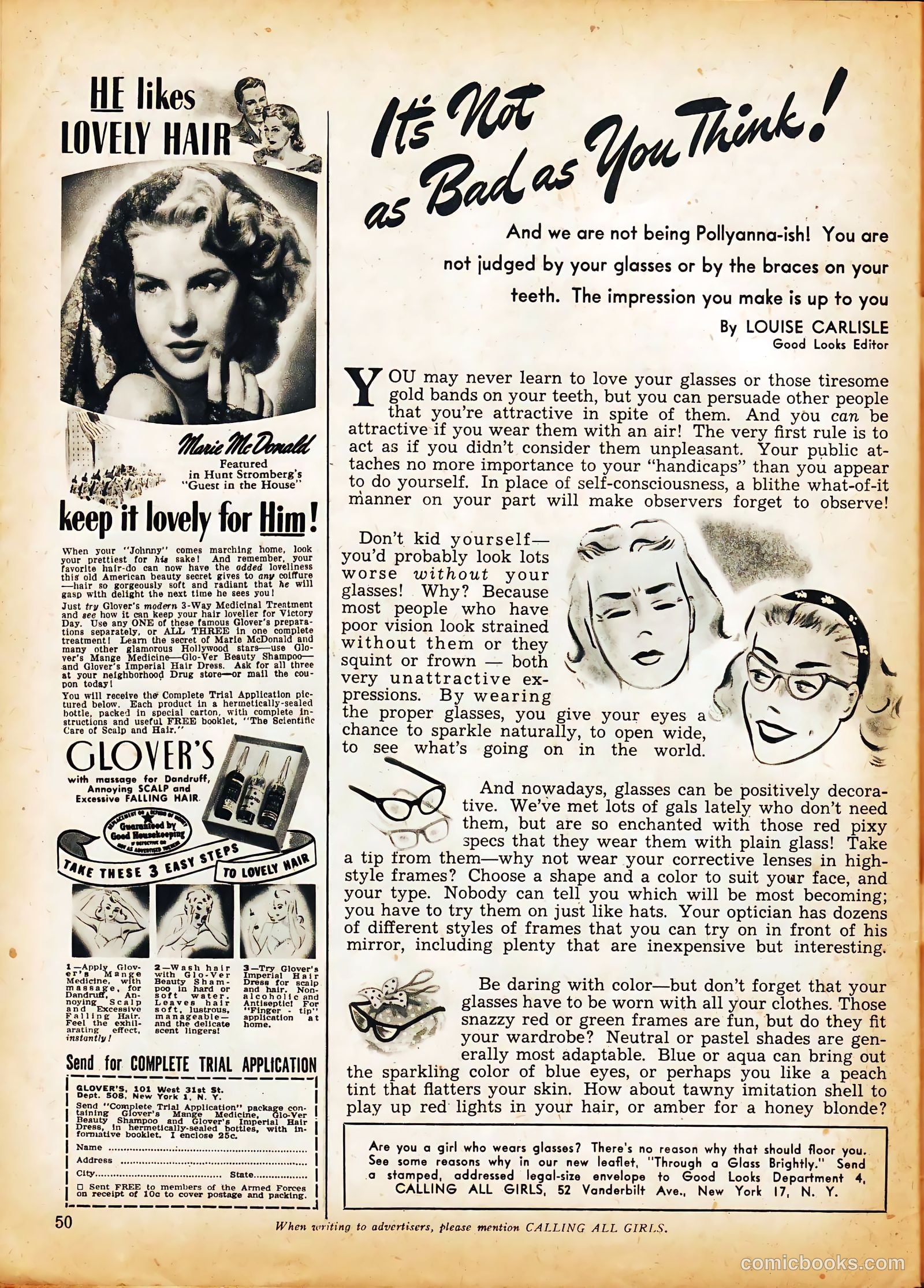 Calling All Girls #31 — page 50 of 60