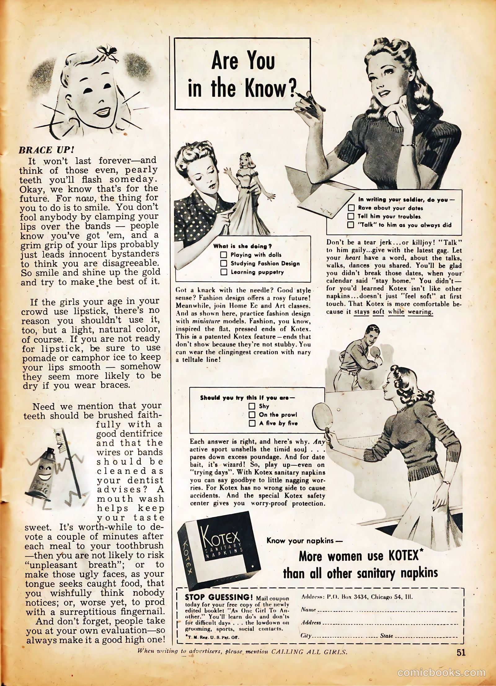 Calling All Girls #31 — page 51 of 60
