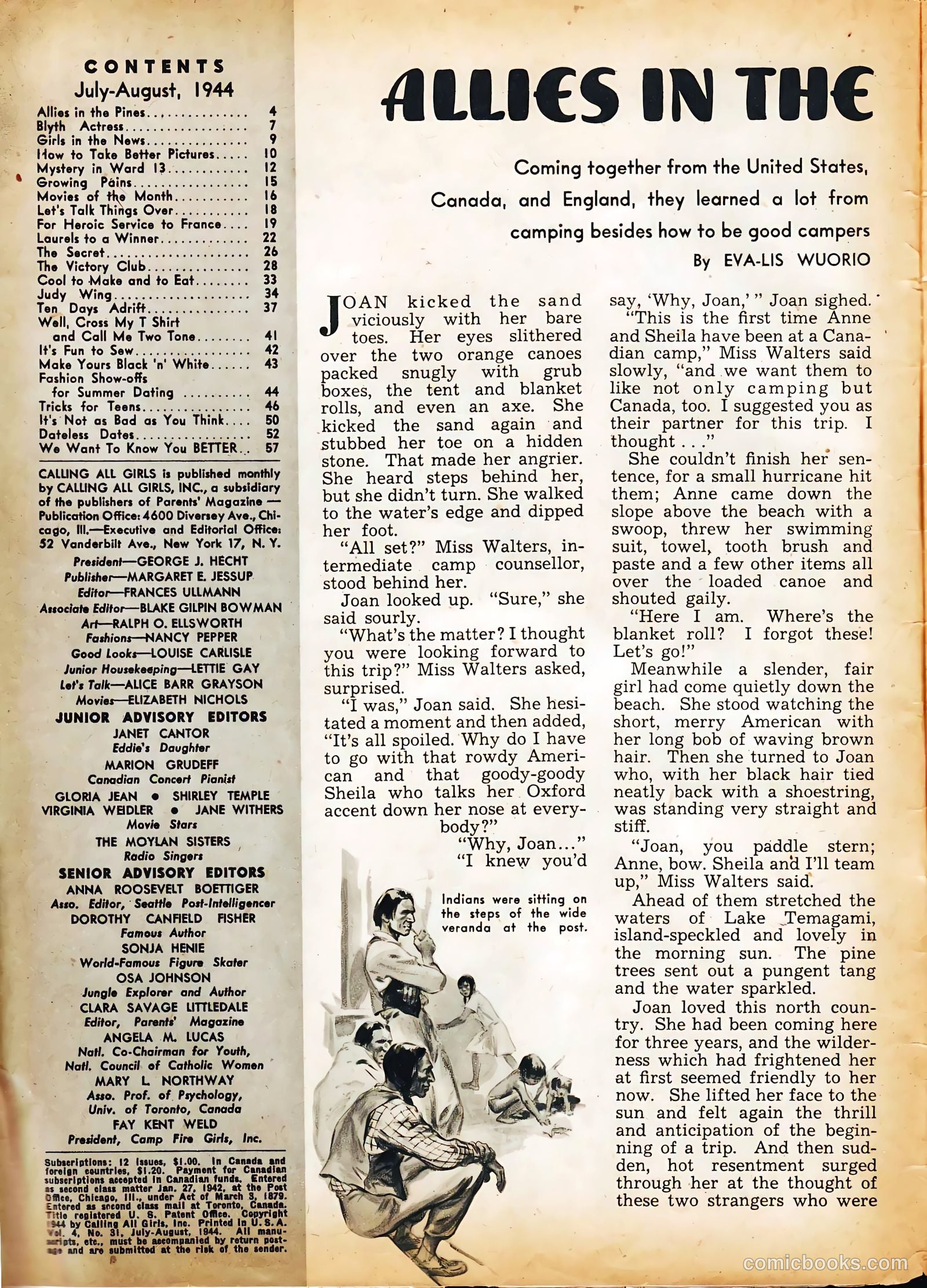 Calling All Girls #31 — page 4 of 60