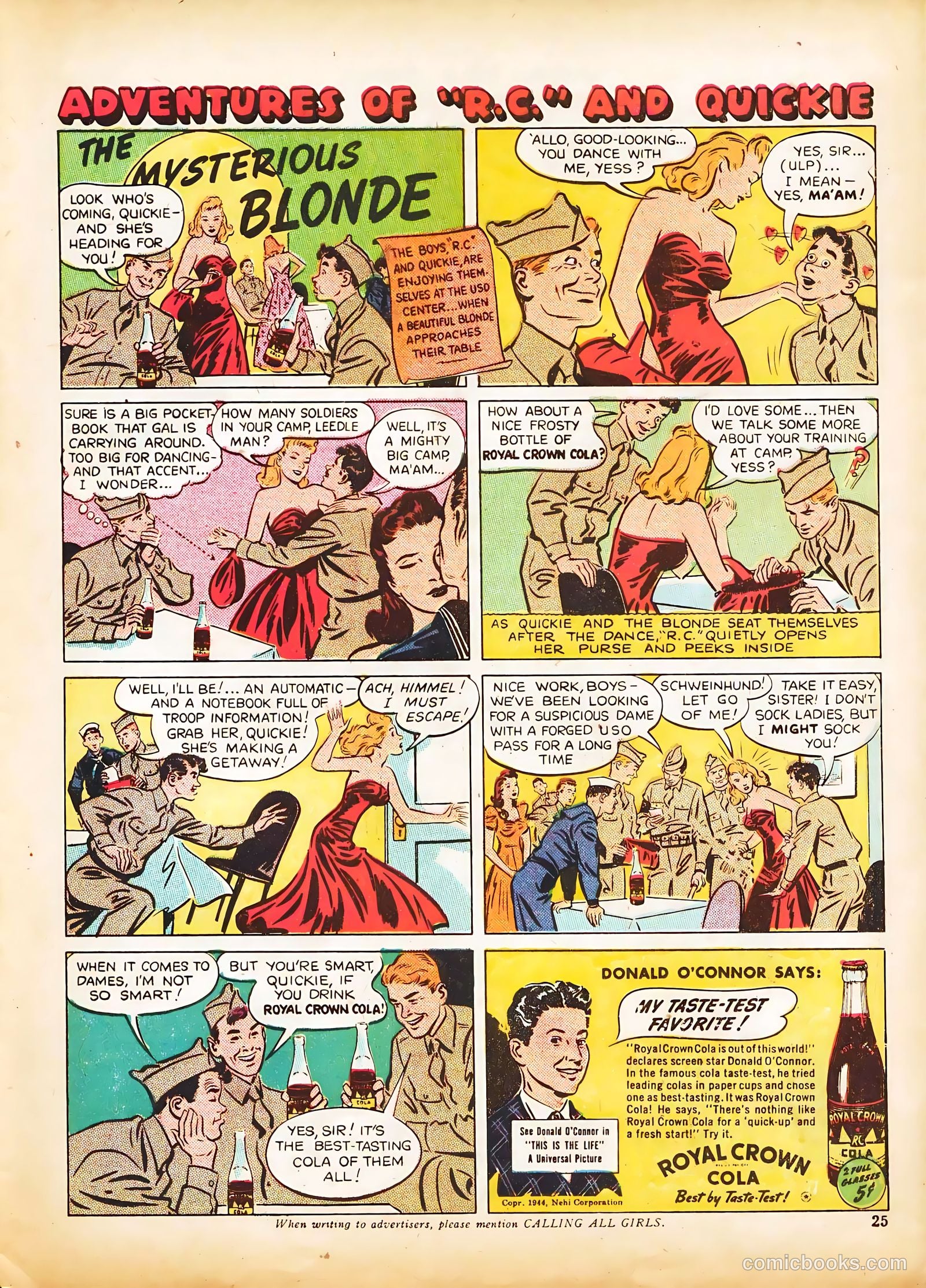 Calling All Girls #31 — page 25 of 60