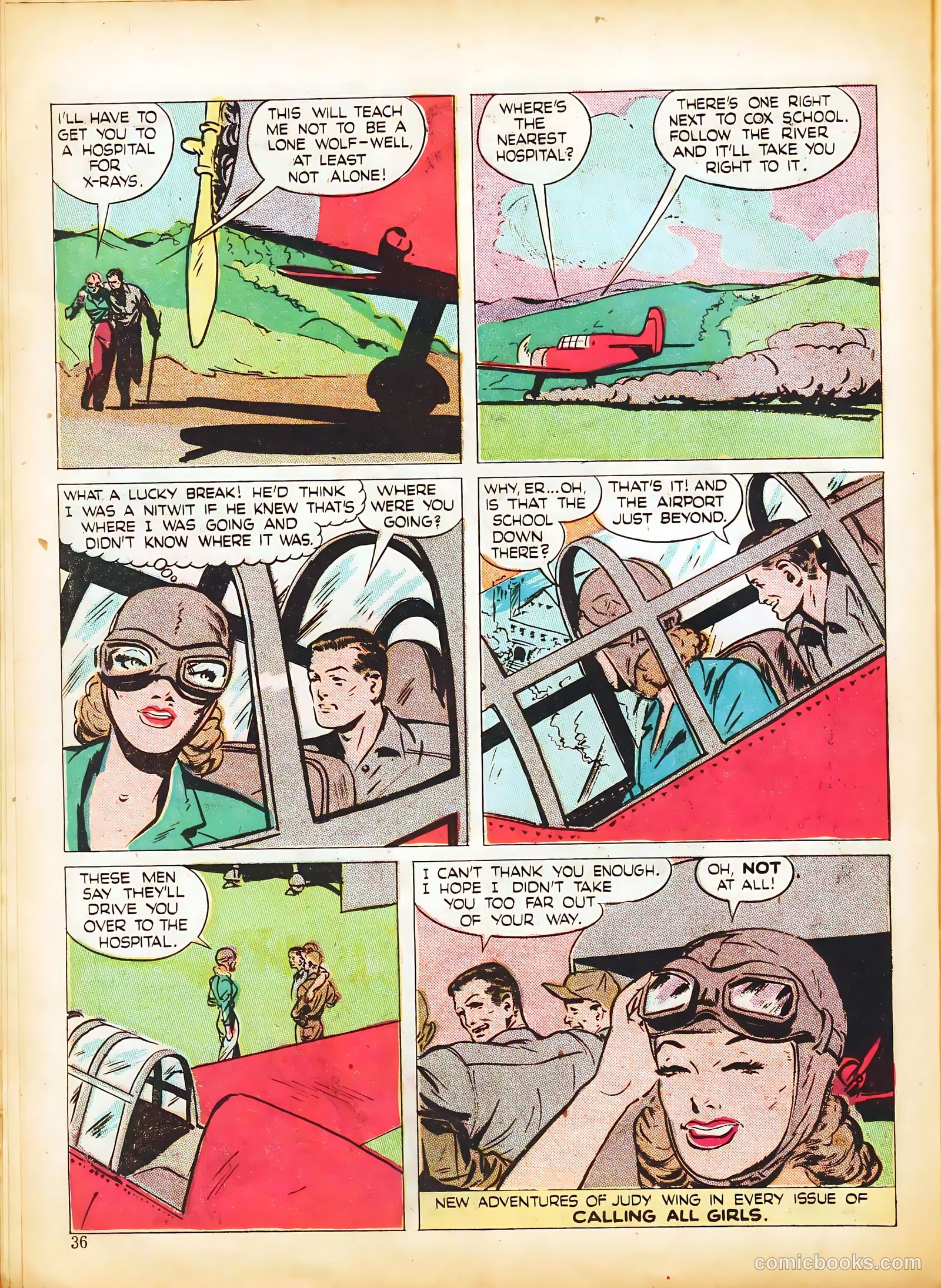 Calling All Girls #31 — page 36 of 60