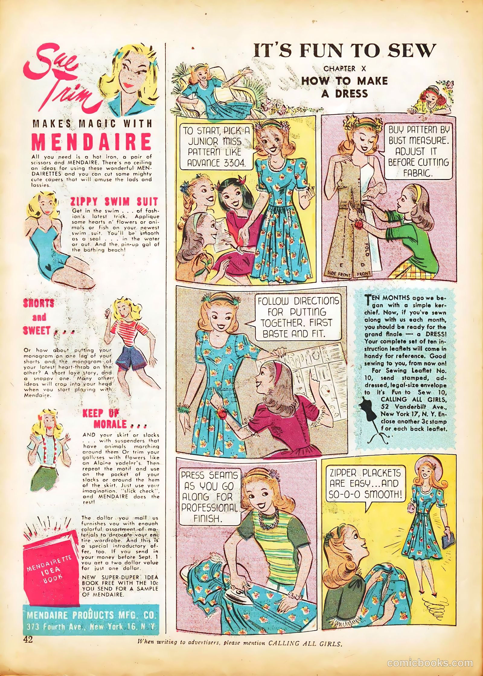 Calling All Girls #31 — page 42 of 60