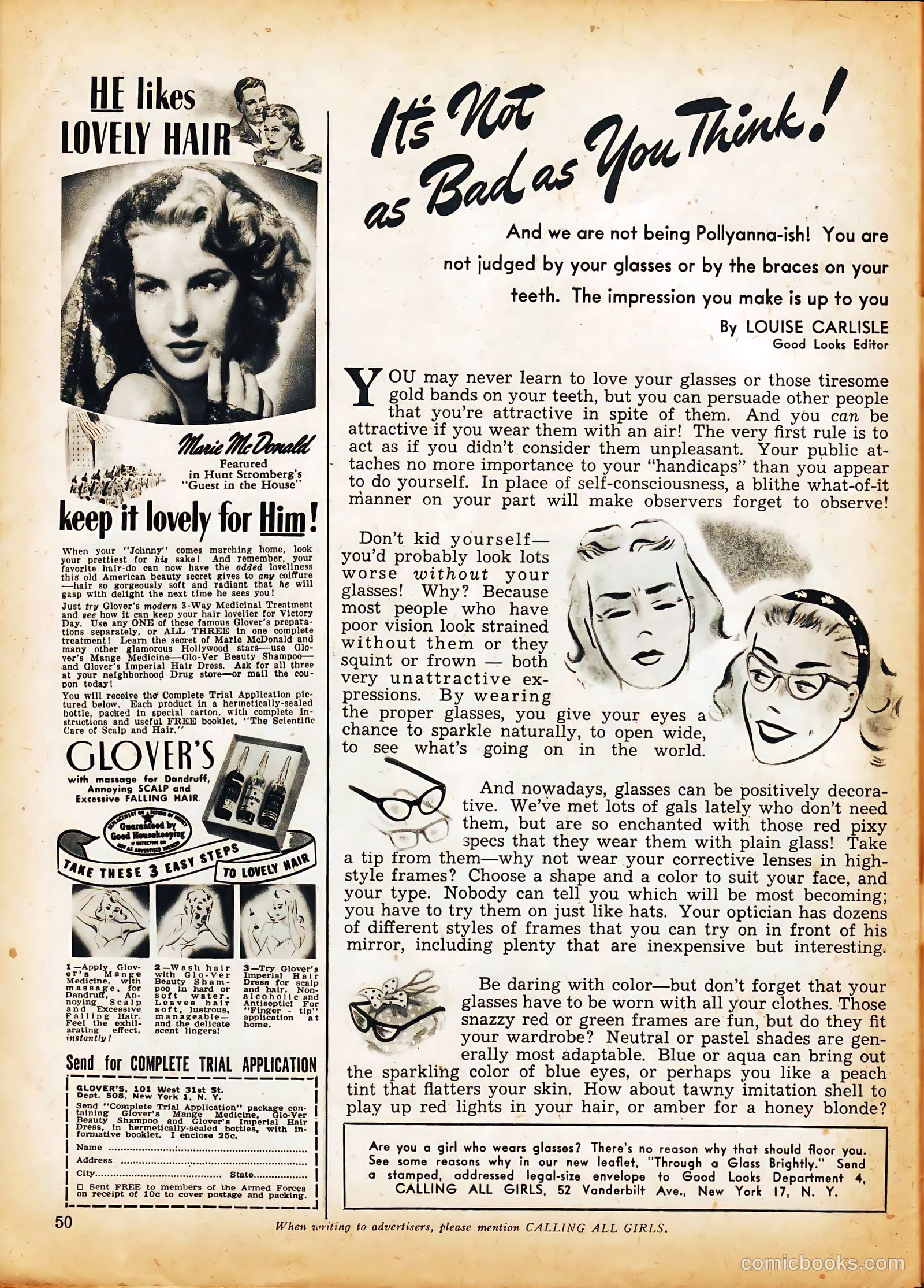 Calling All Girls #31 — page 50 of 60