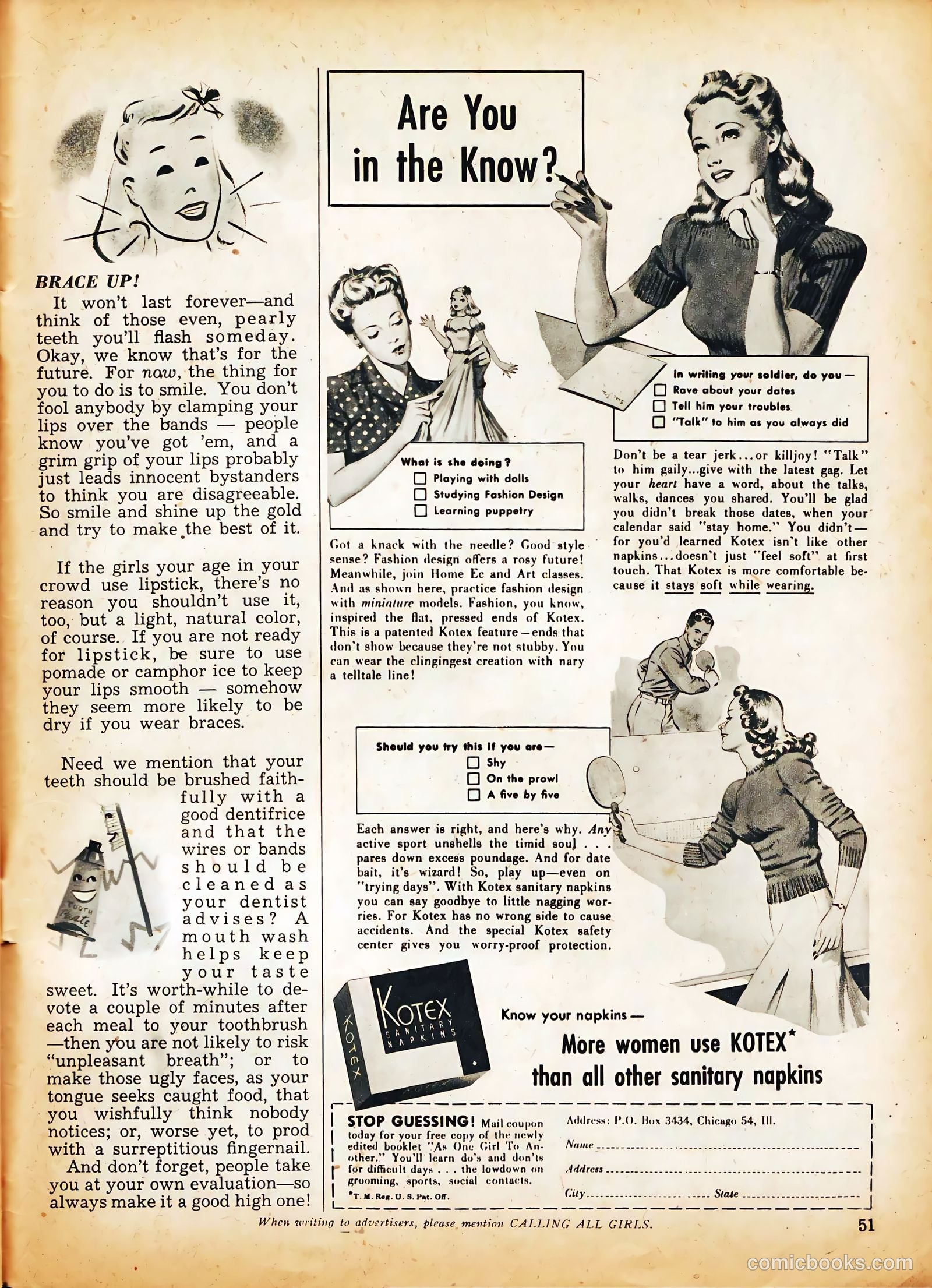 Calling All Girls #31 — page 51 of 60