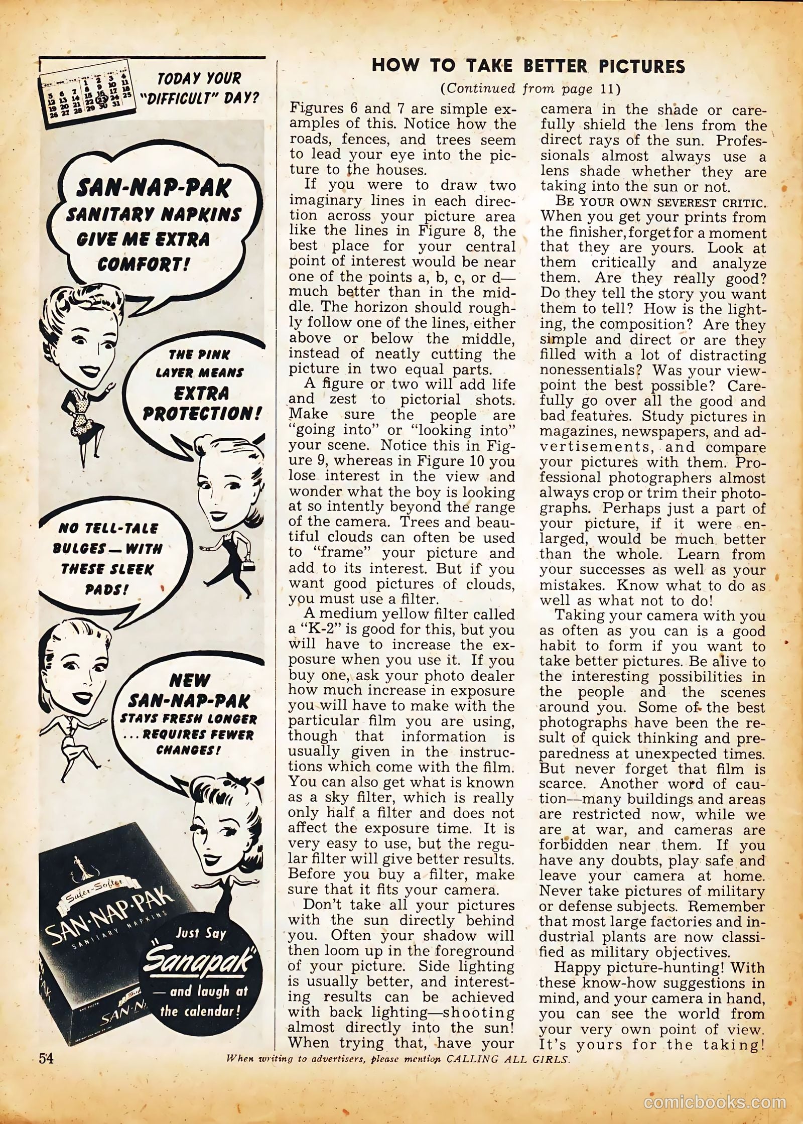 Calling All Girls #31 — page 54 of 60