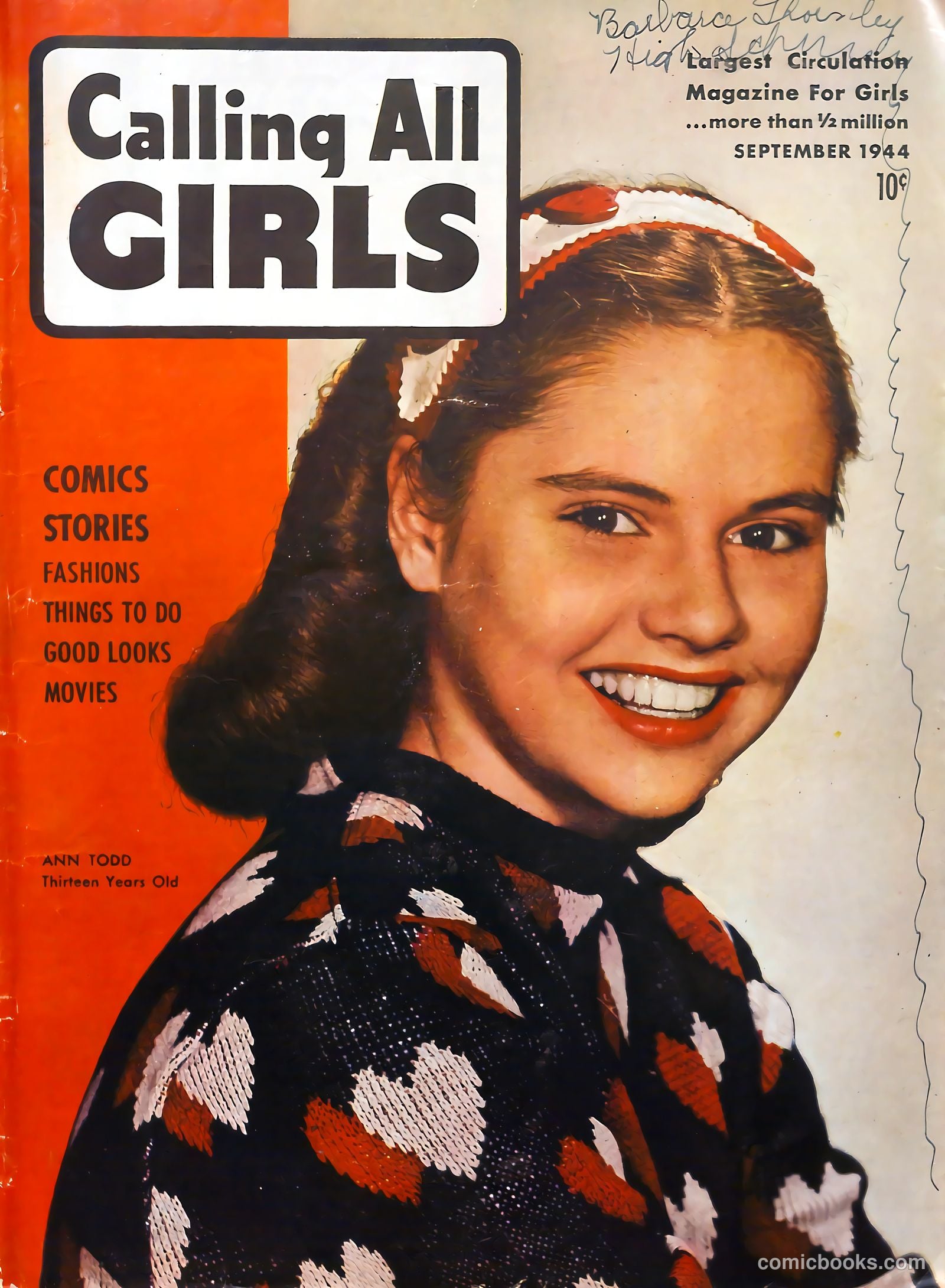 Calling All Girls #32 — page 1 of 70