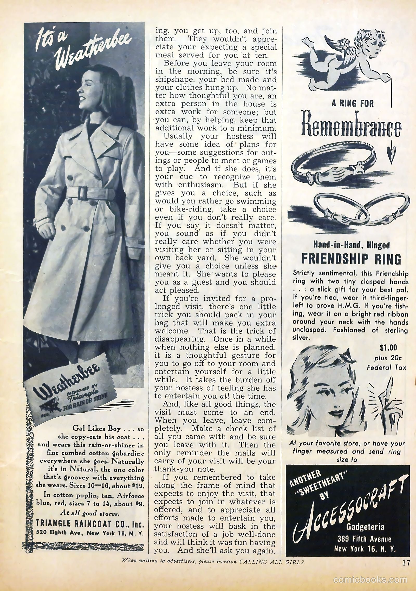 Calling All Girls #32 — page 17 of 70