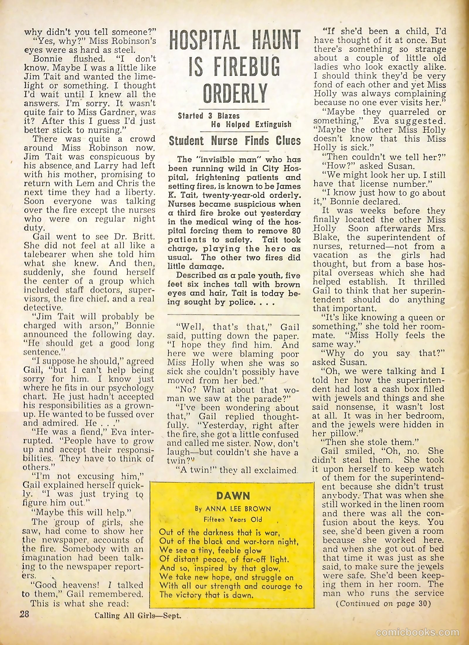 Calling All Girls #32 — page 28 of 70