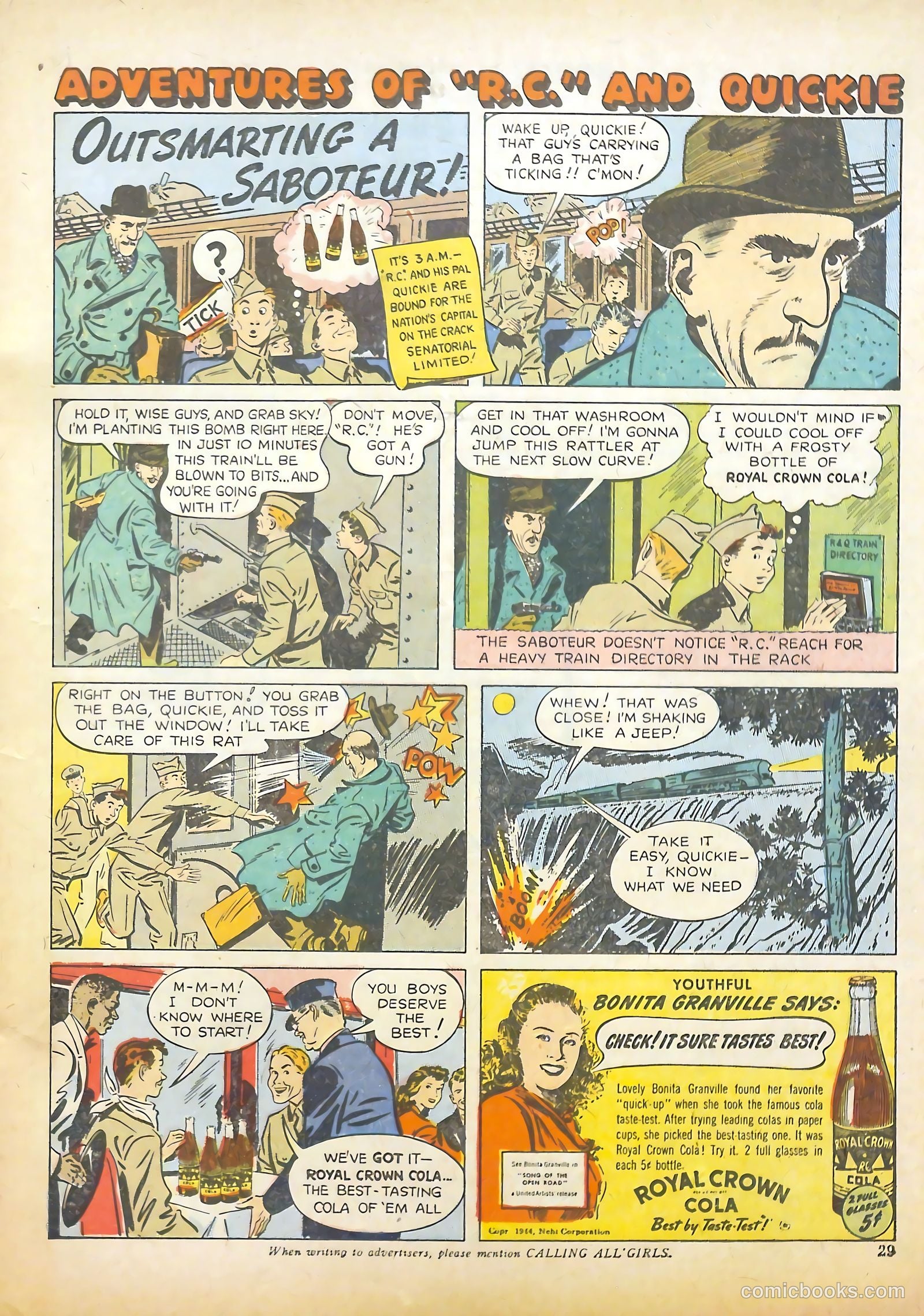 Calling All Girls #32 — page 29 of 70