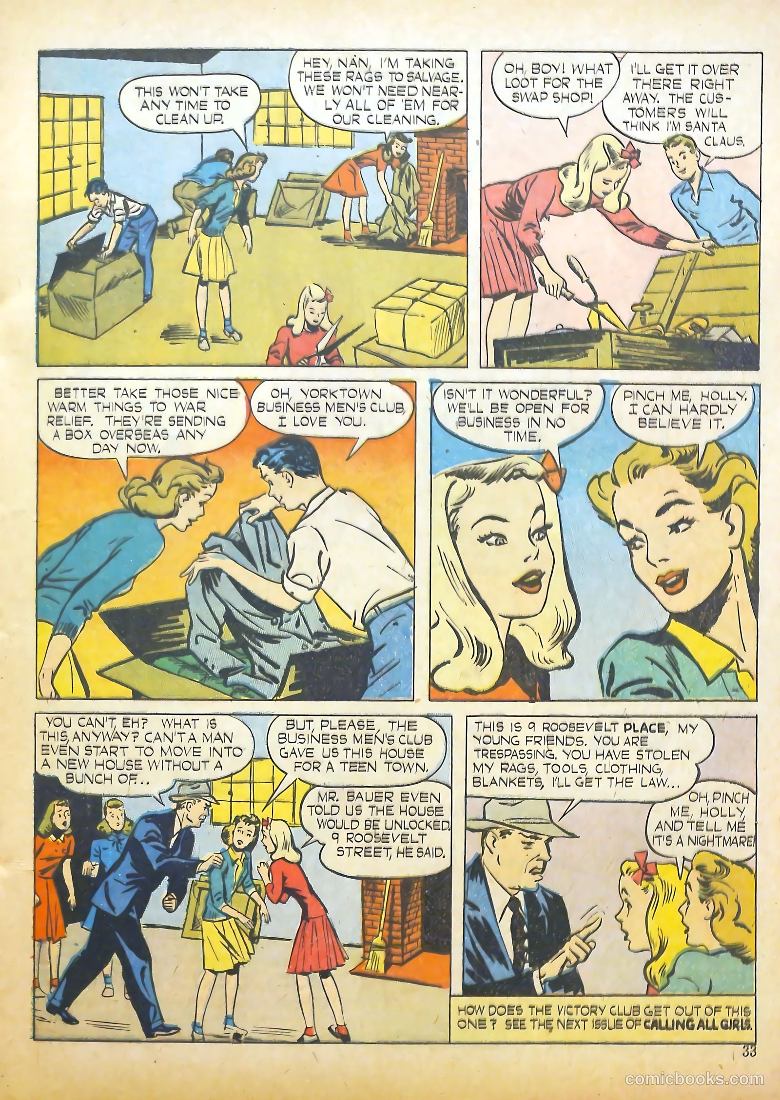 Calling All Girls #32 — page 33 of 70