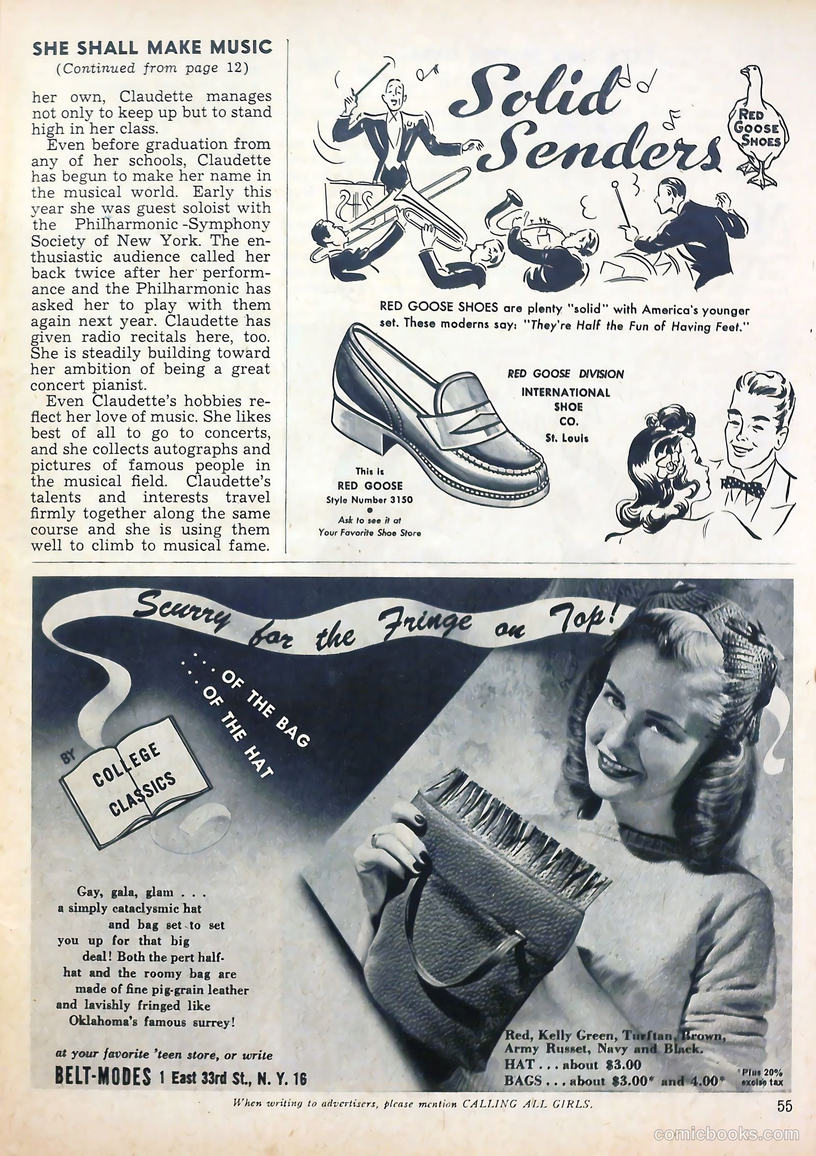 Calling All Girls #32 — page 57 of 70