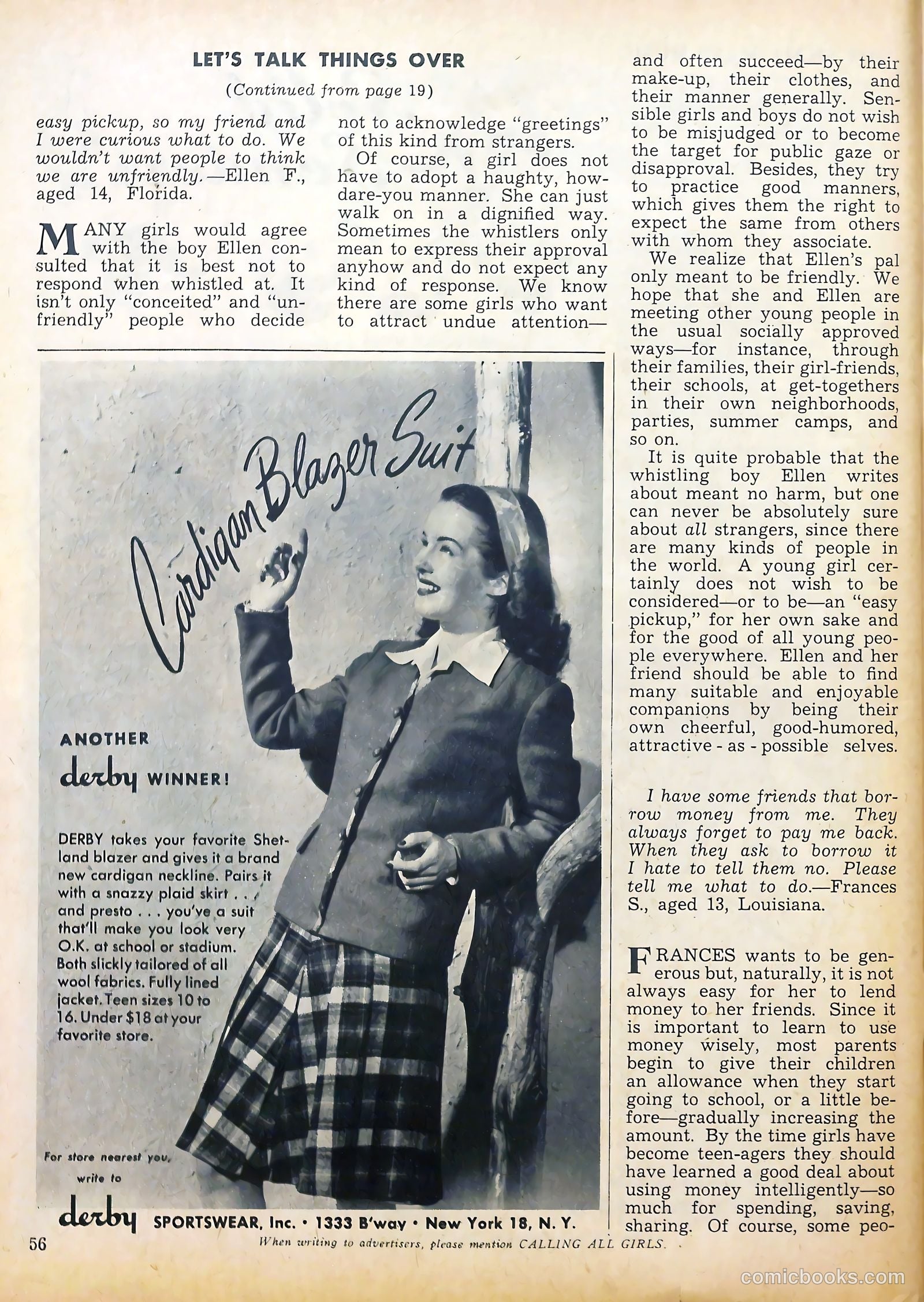 Calling All Girls #32 — page 58 of 70