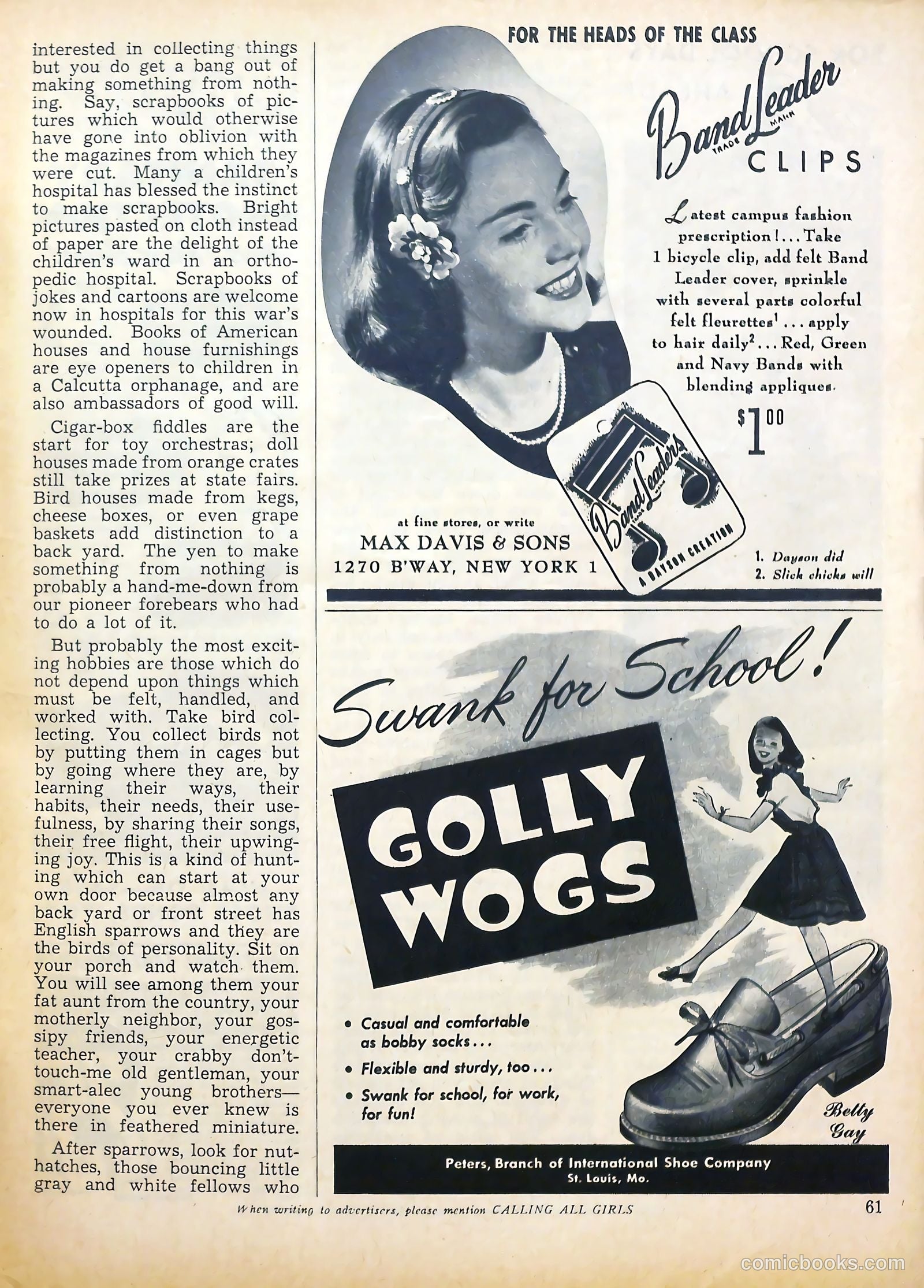 Calling All Girls #32 — page 63 of 70