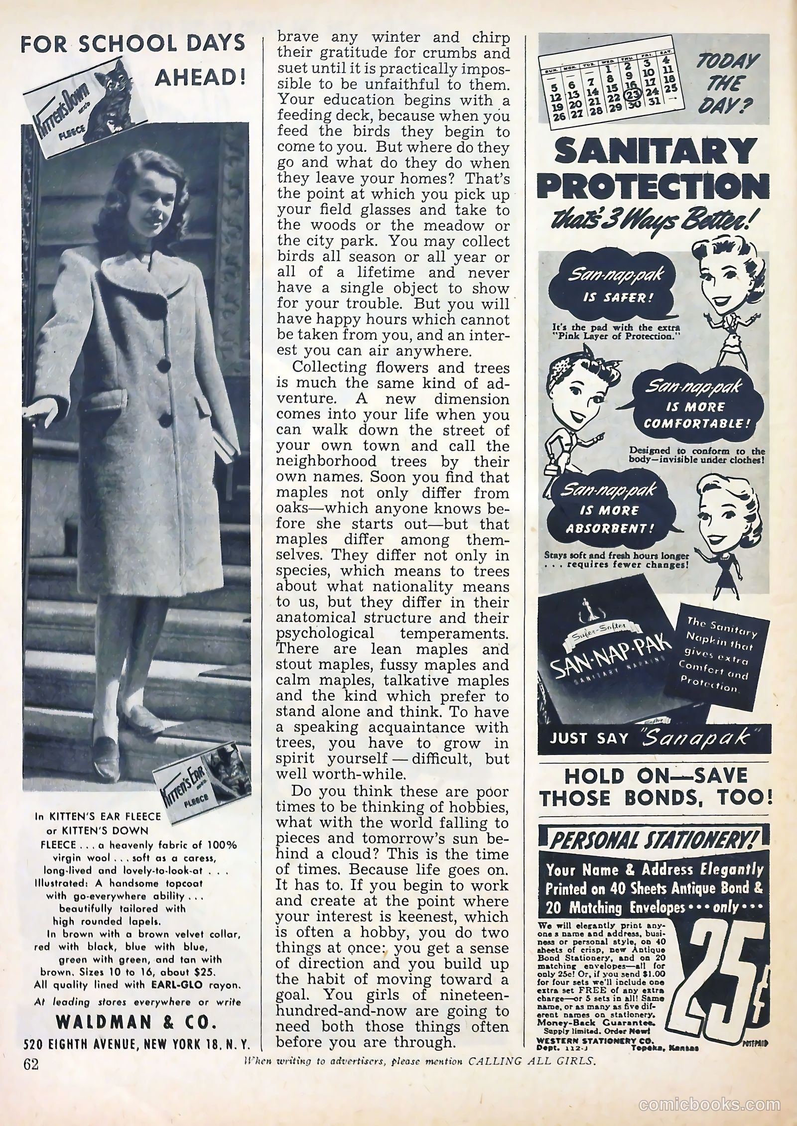 Calling All Girls #32 — page 64 of 70