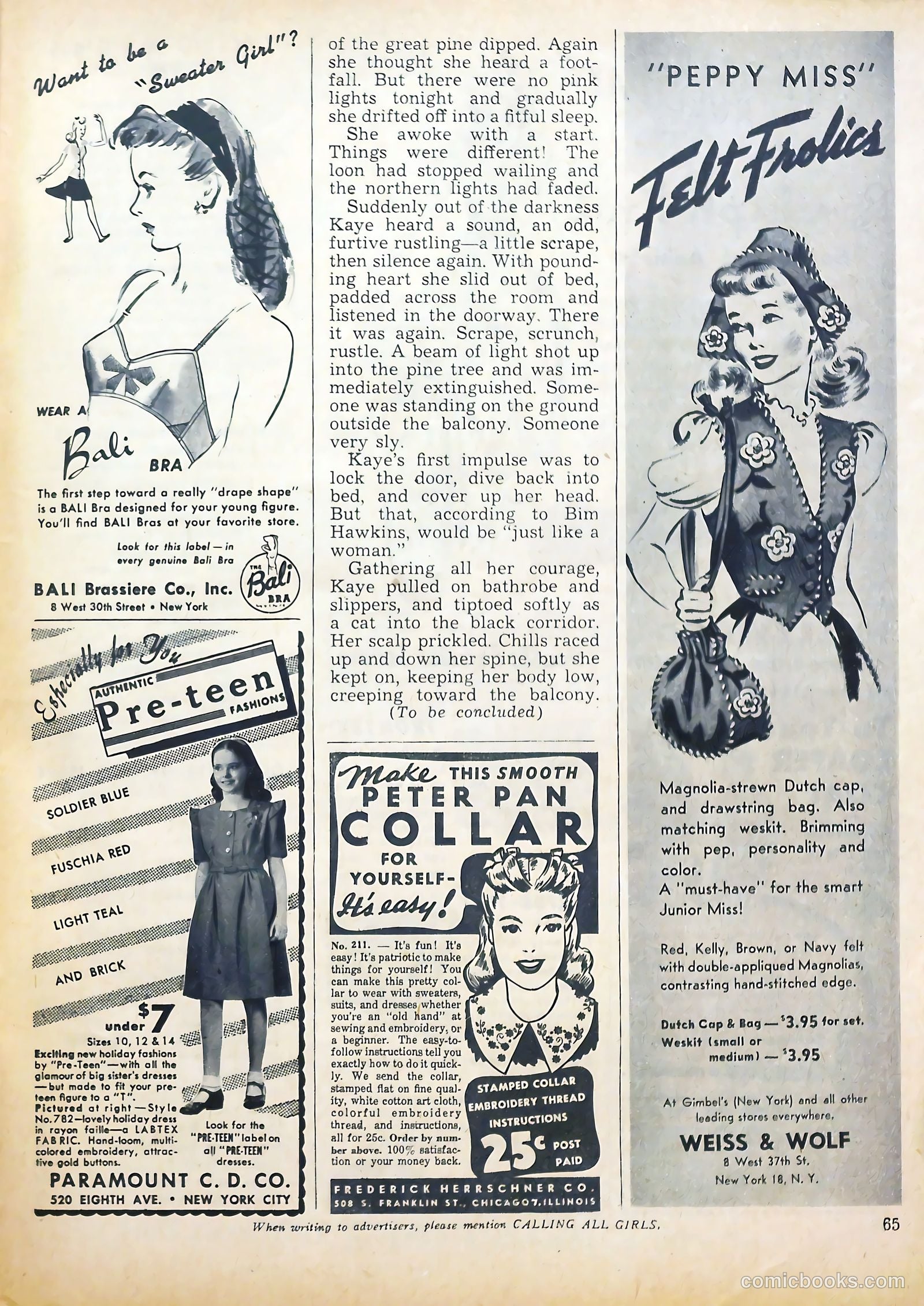Calling All Girls #32 — page 67 of 70