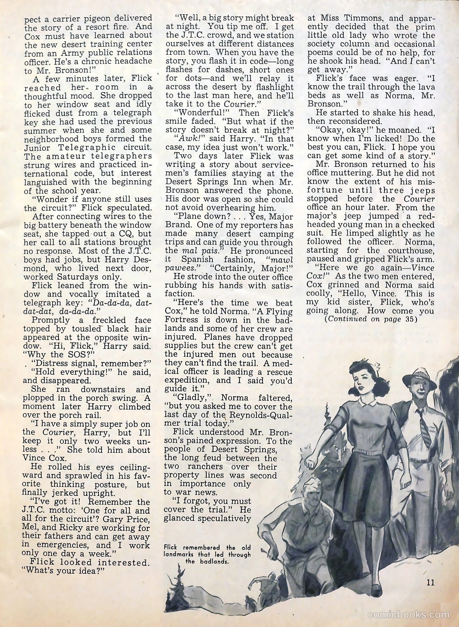 Calling All Girls #33 — page 12 of 70