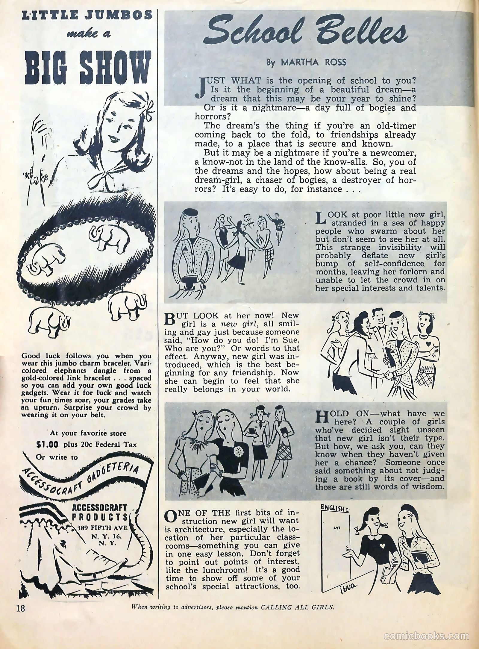 Calling All Girls #33 — page 19 of 70