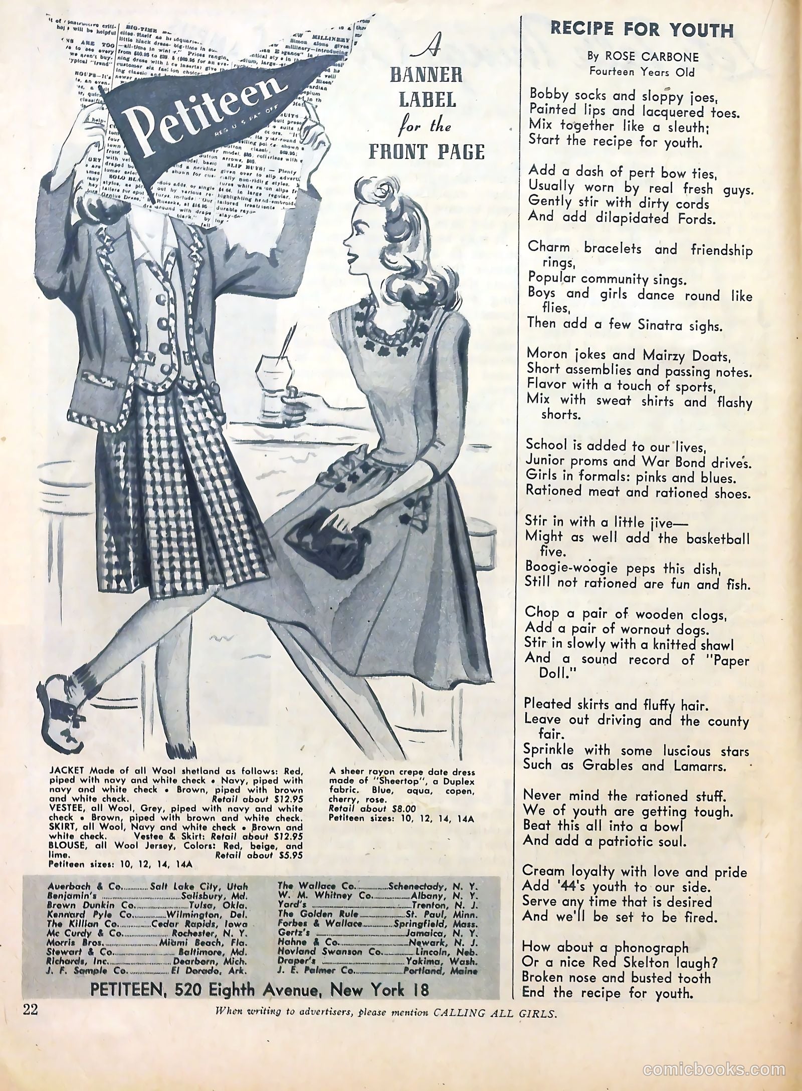Calling All Girls #33 — page 23 of 70