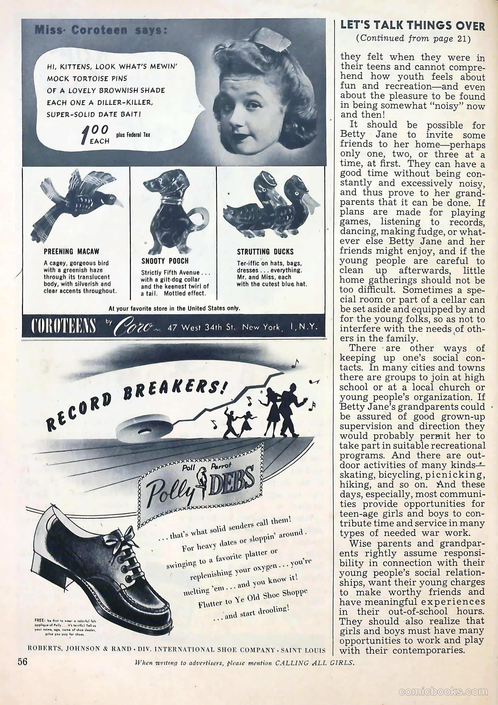 Calling All Girls #33 — page 58 of 70