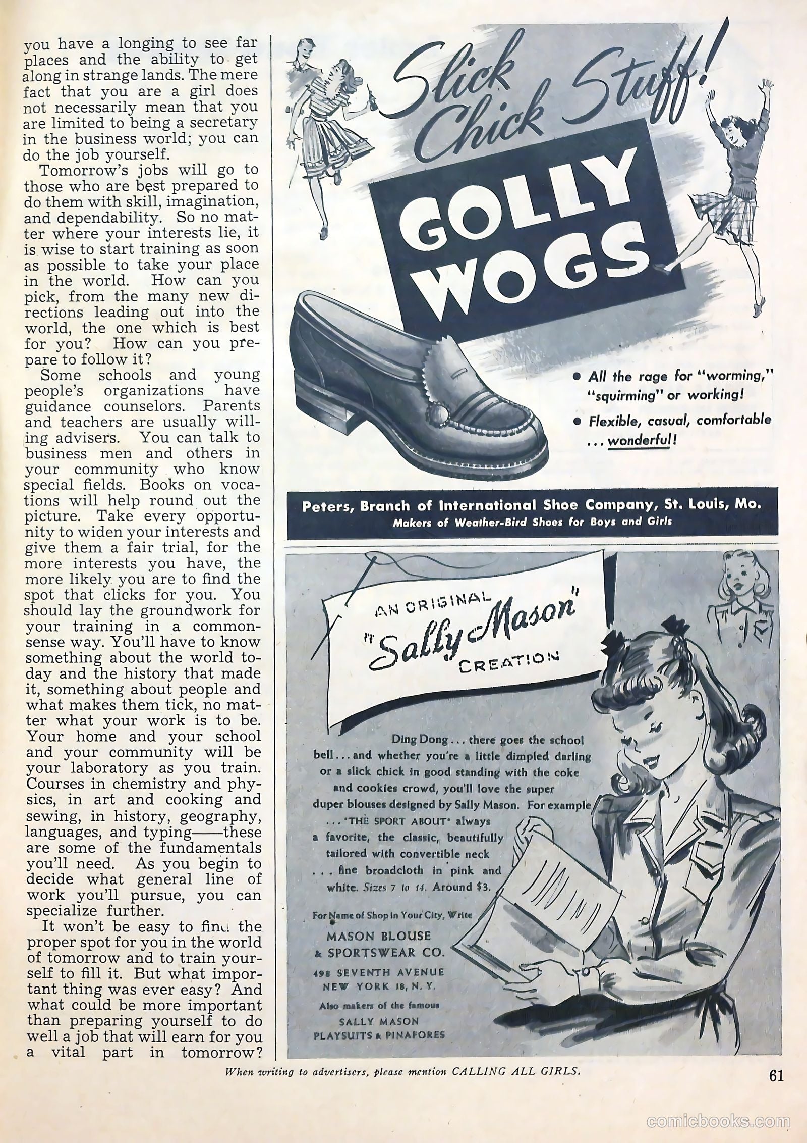 Calling All Girls #33 — page 63 of 70