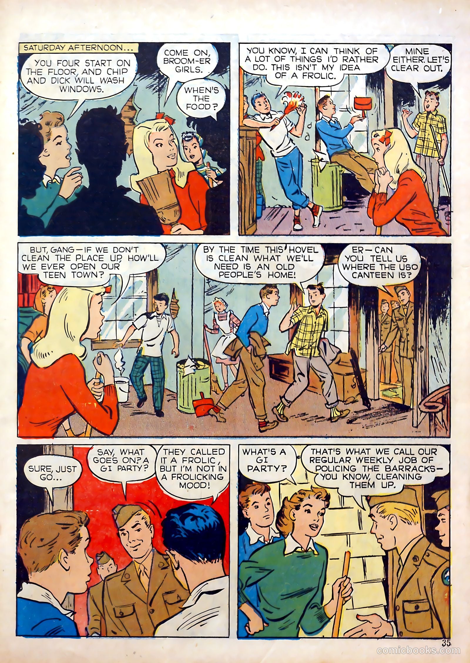 Calling All Girls #34 — page 35 of 68