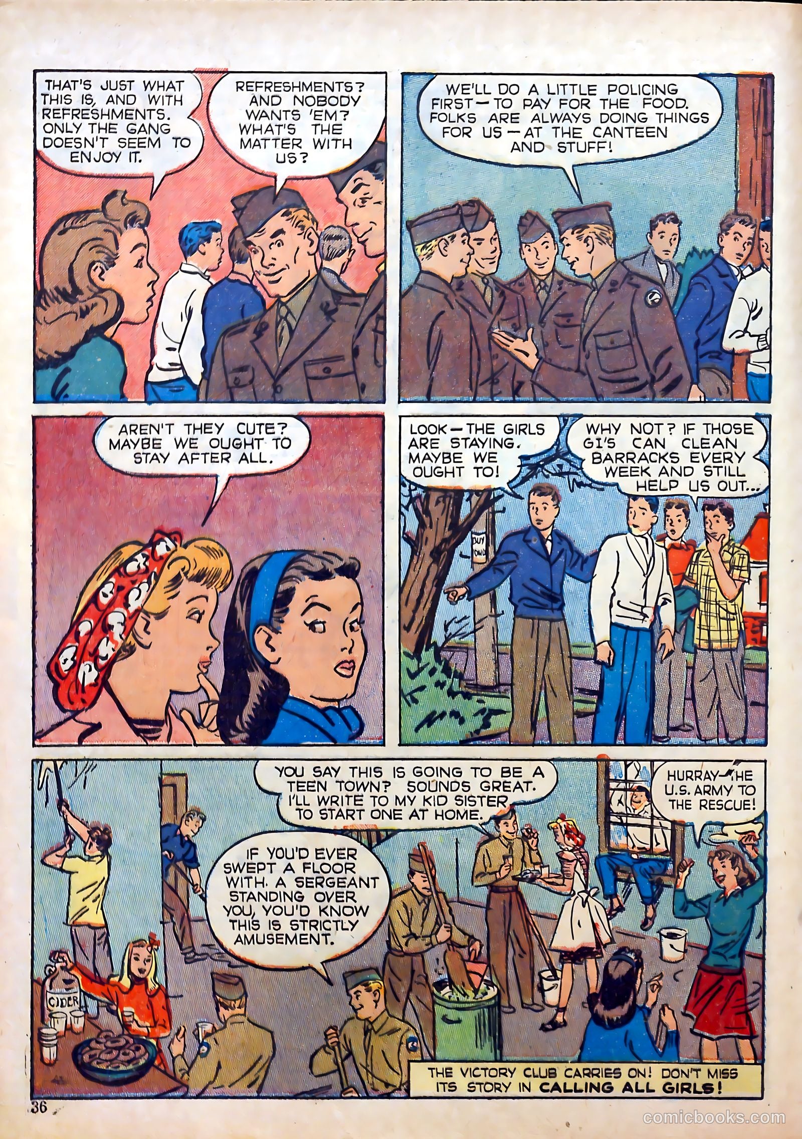 Calling All Girls #34 — page 36 of 68