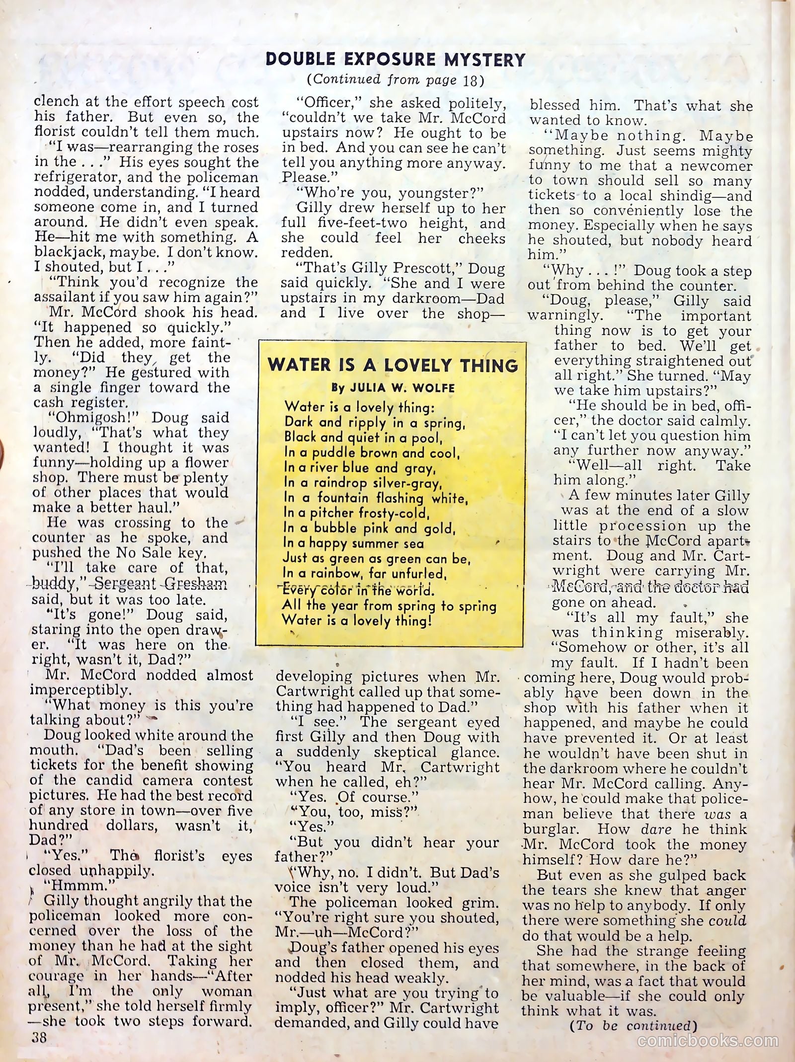 Calling All Girls #34 — page 38 of 68
