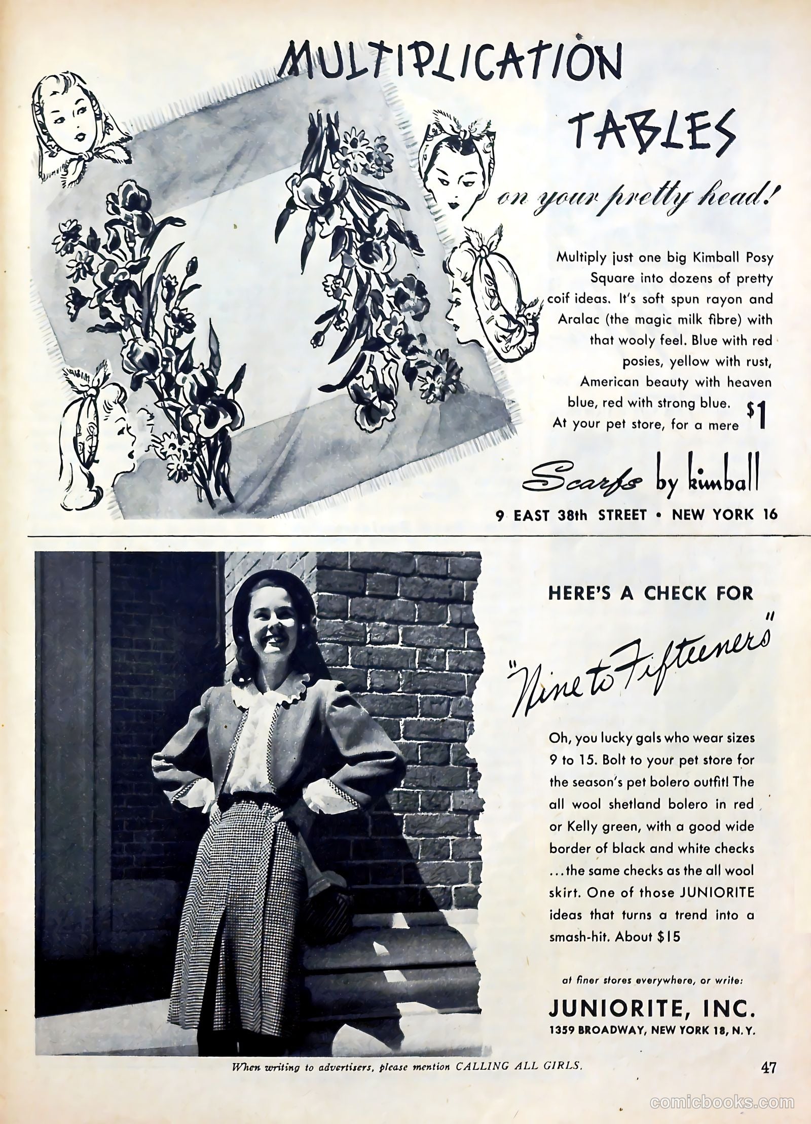 Calling All Girls #34 — page 47 of 68