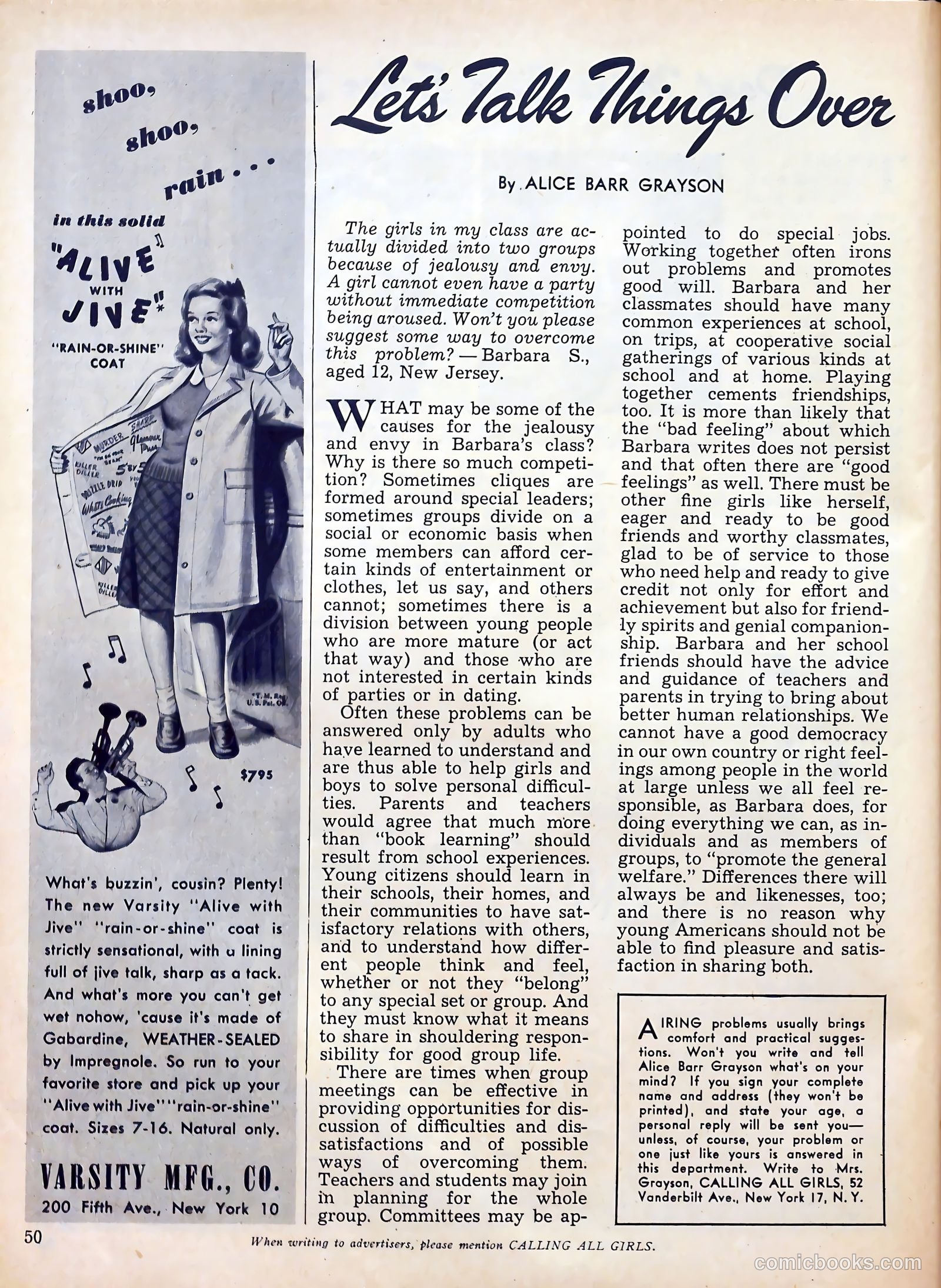 Calling All Girls #34 — page 50 of 68