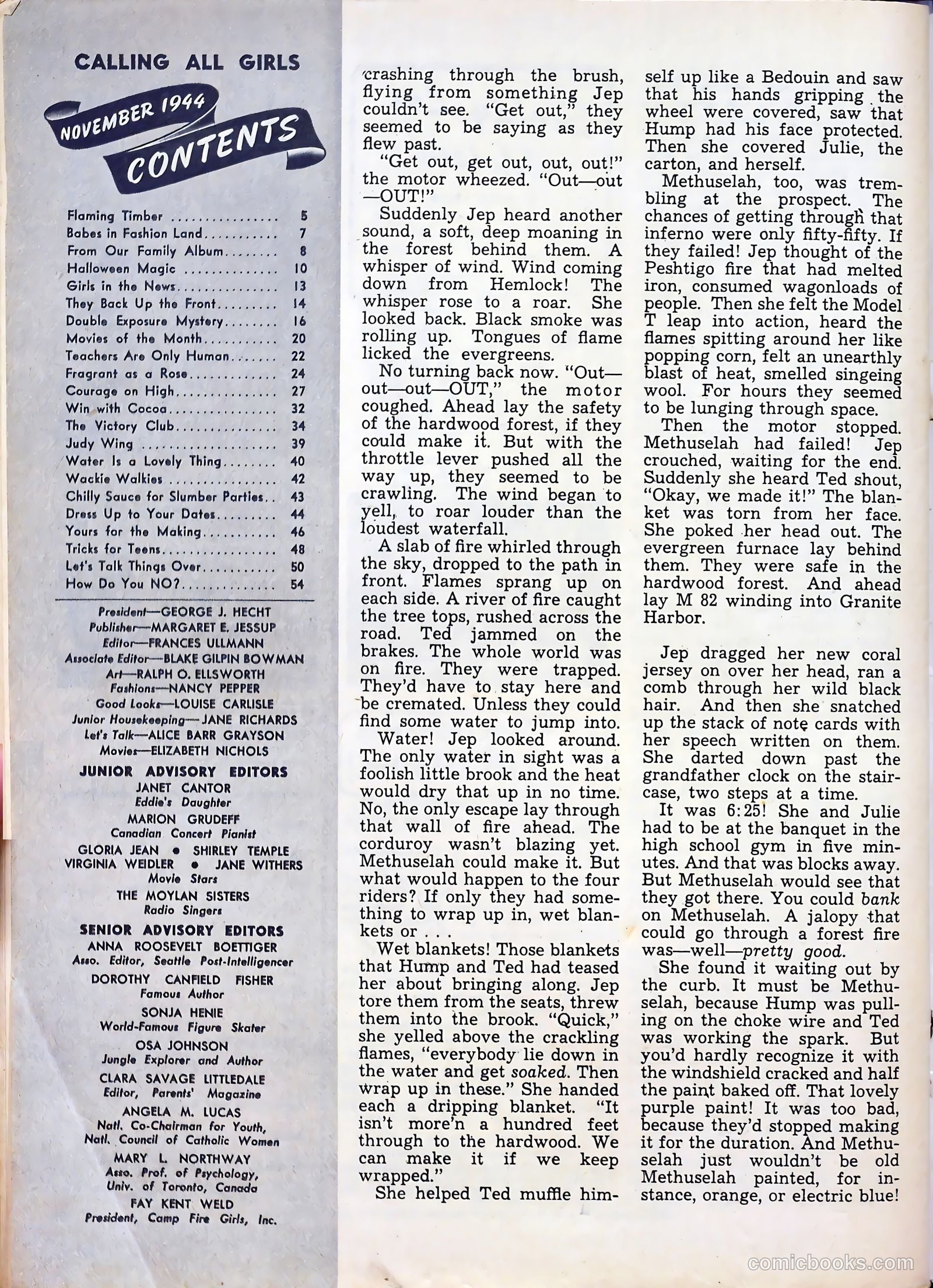 Calling All Girls #34 — page 66 of 68