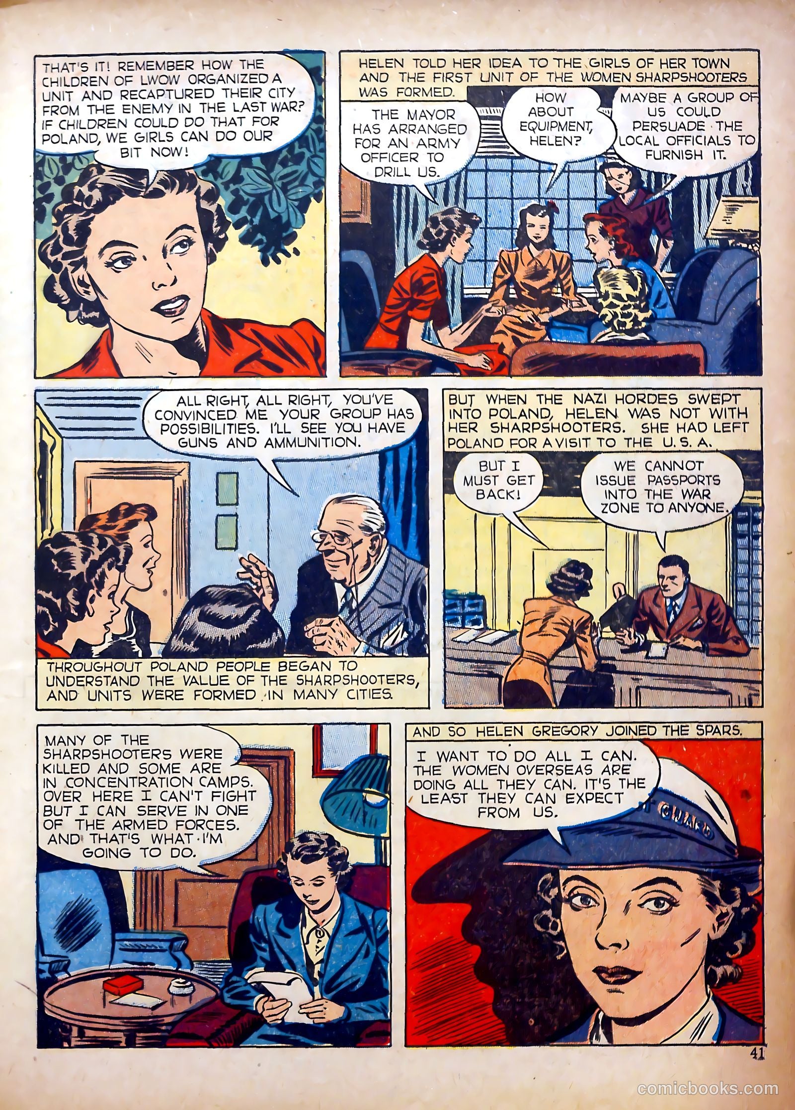 Calling All Girls #35 — page 41 of 68
