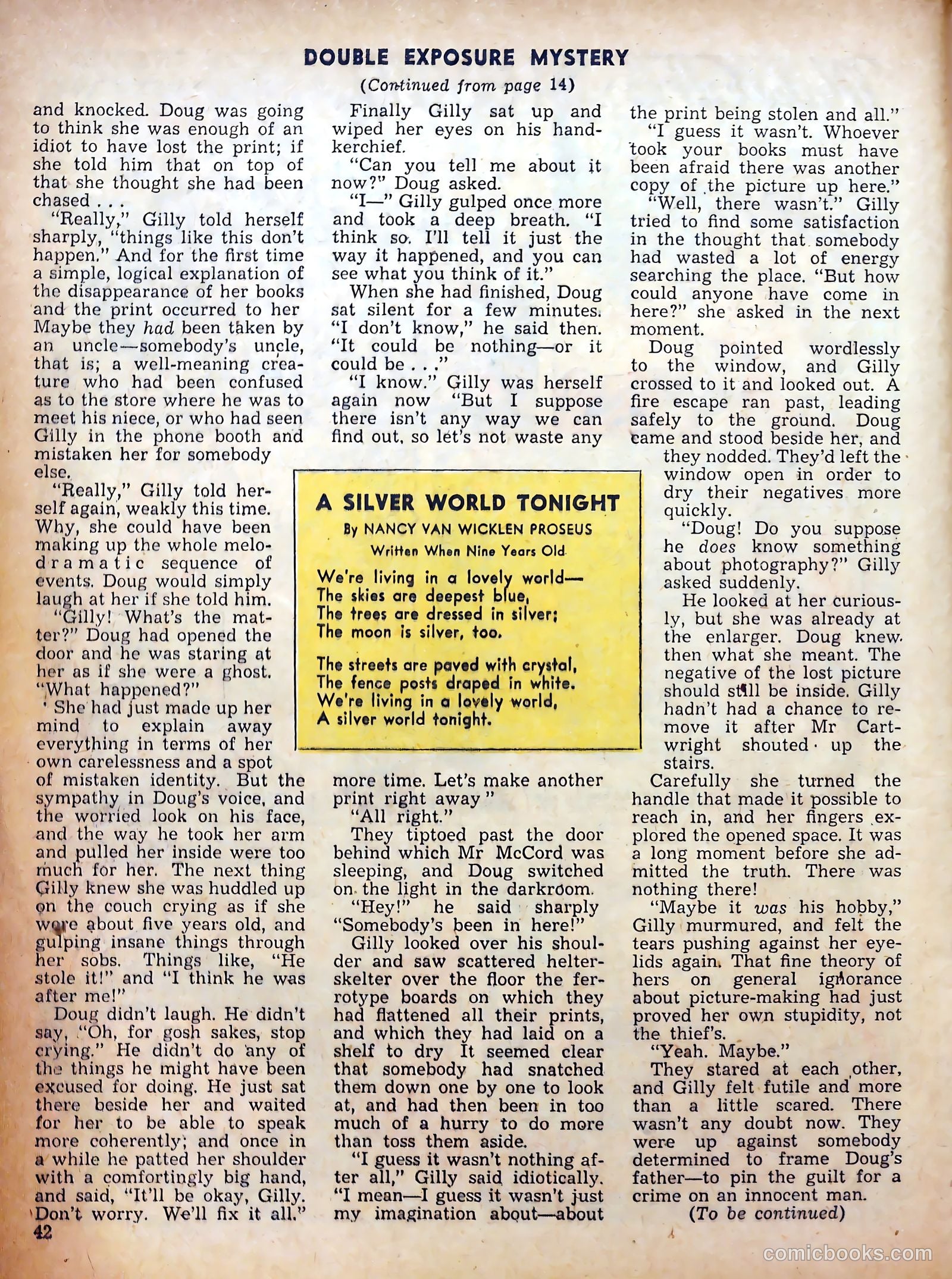 Calling All Girls #35 — page 42 of 68