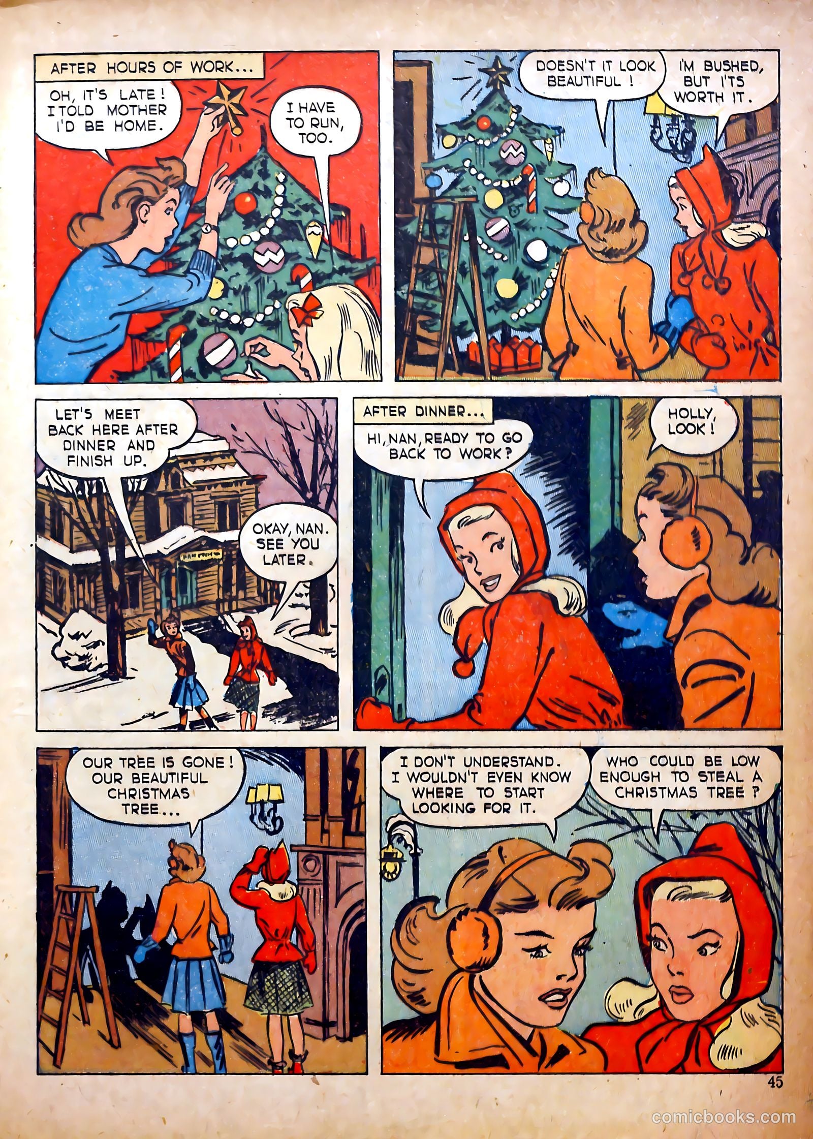 Calling All Girls #35 — page 45 of 68