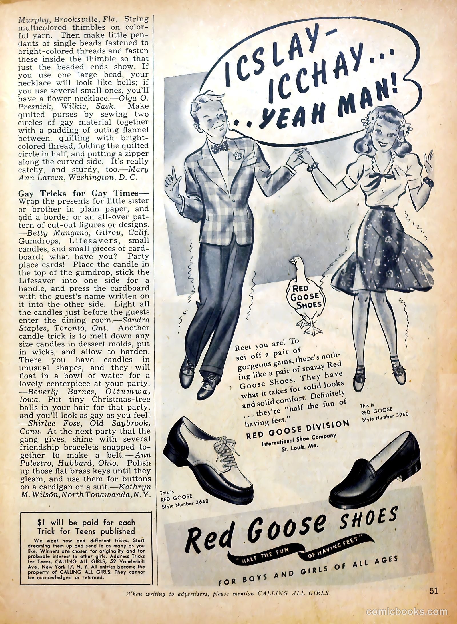 Calling All Girls #35 — page 51 of 68