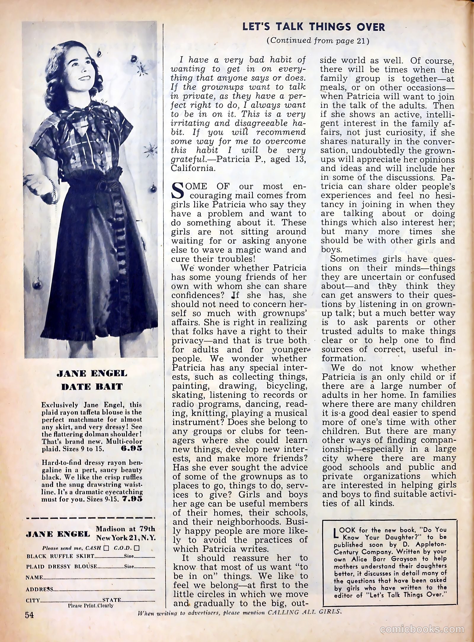Calling All Girls #35 — page 54 of 68