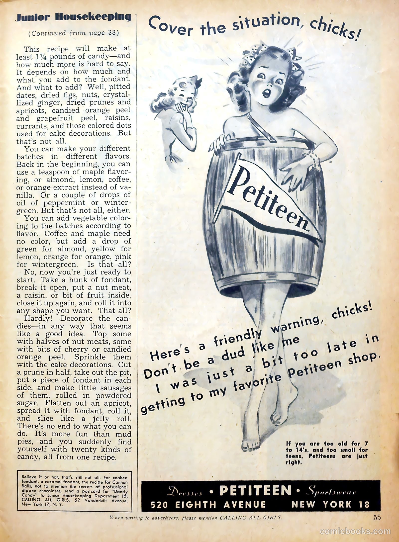 Calling All Girls #35 — page 55 of 68