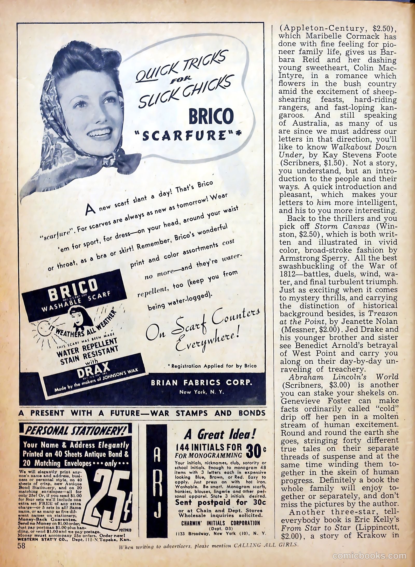 Calling All Girls #35 — page 58 of 68