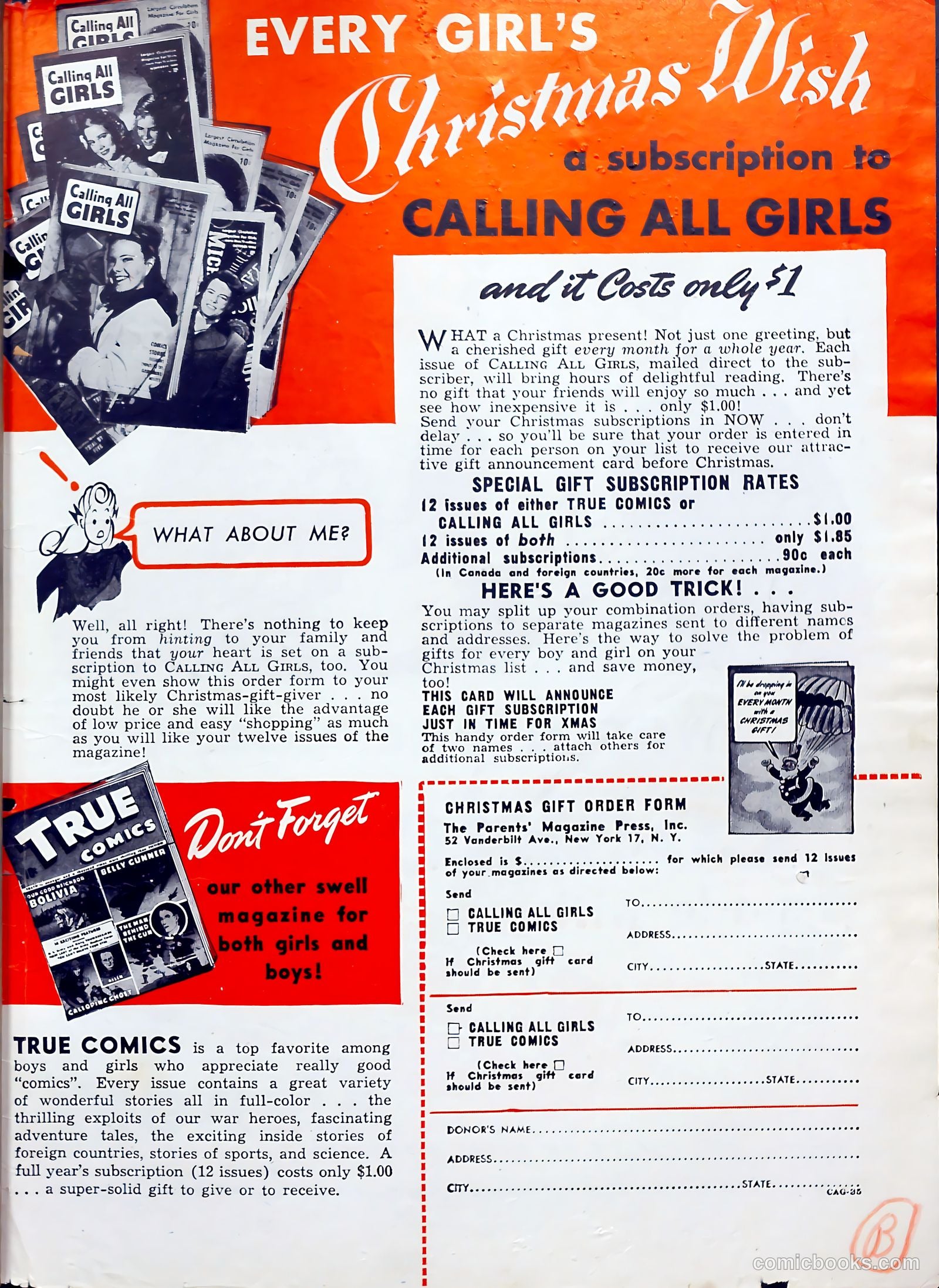 Calling All Girls #35 — page 67 of 68