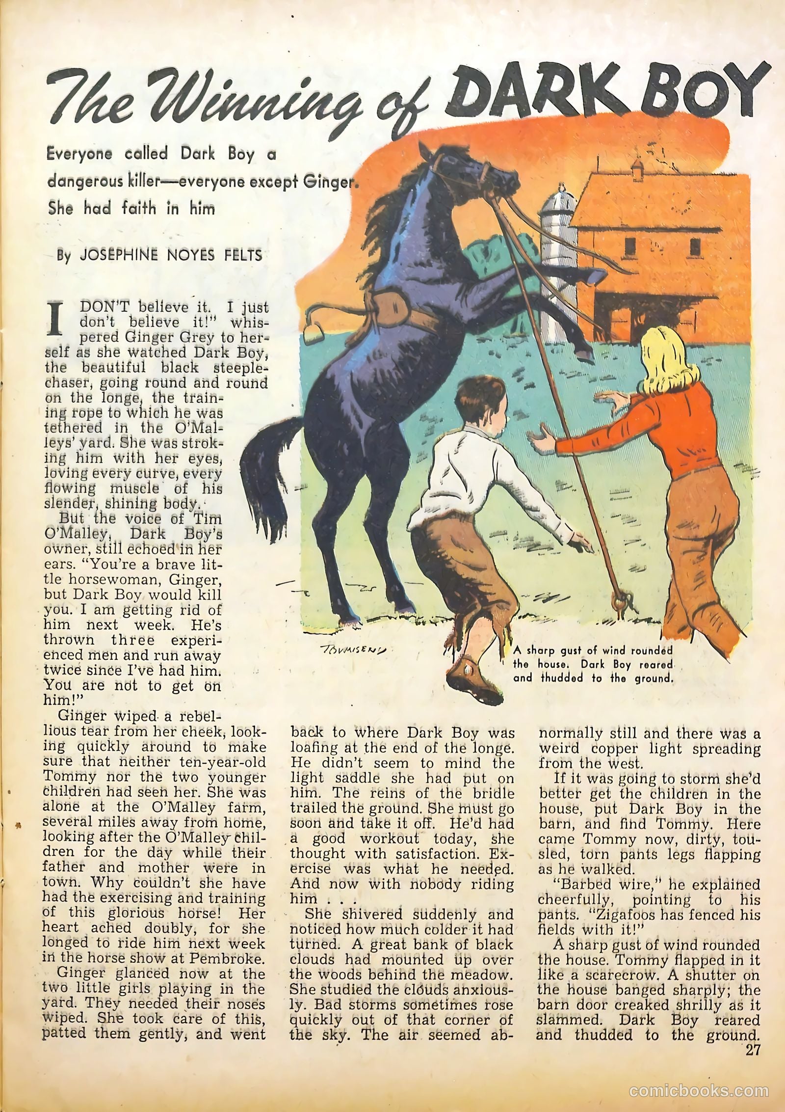 Calling All Girls #36 — page 27 of 68