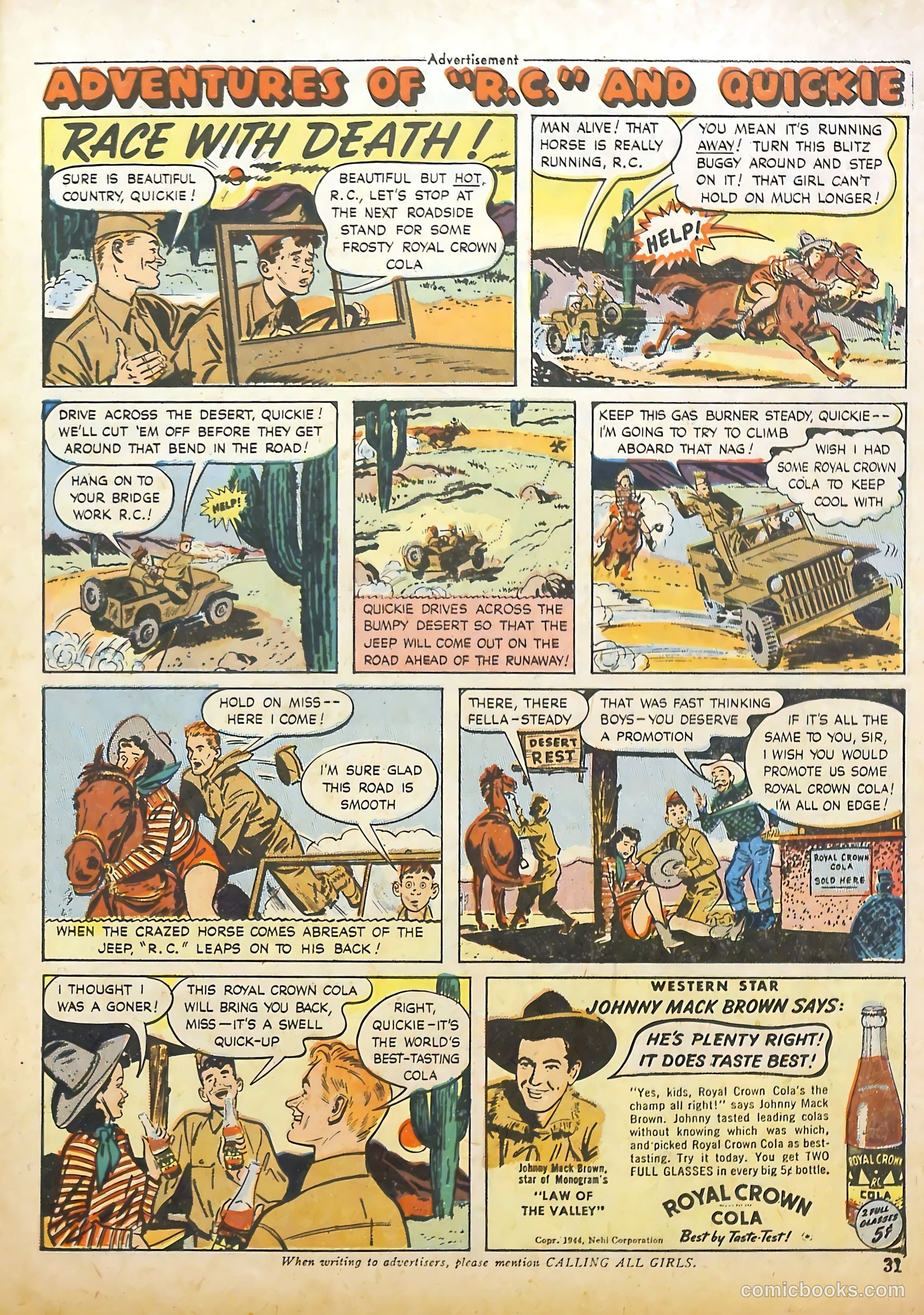Calling All Girls #36 — page 31 of 68