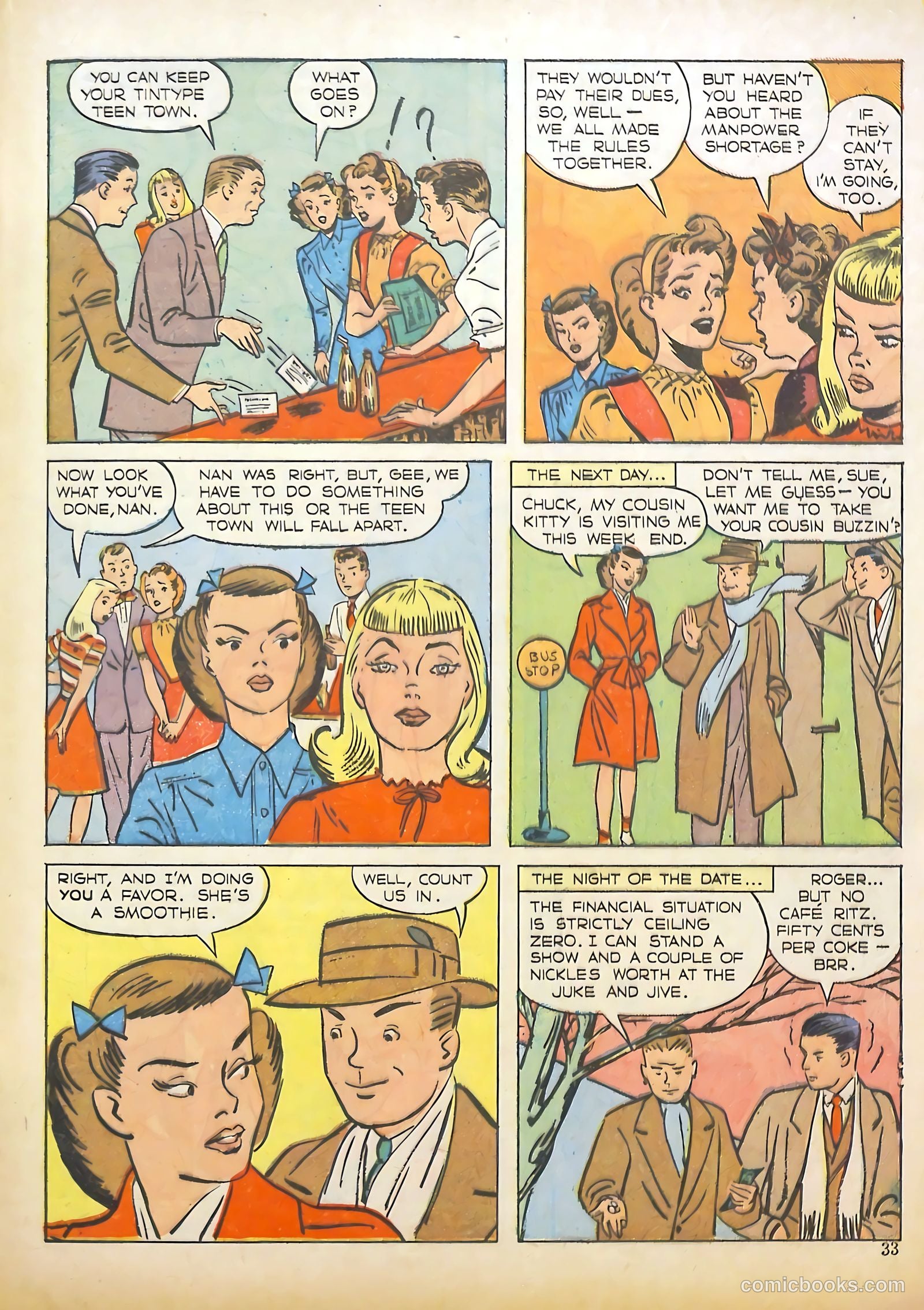 Calling All Girls #36 — page 33 of 68