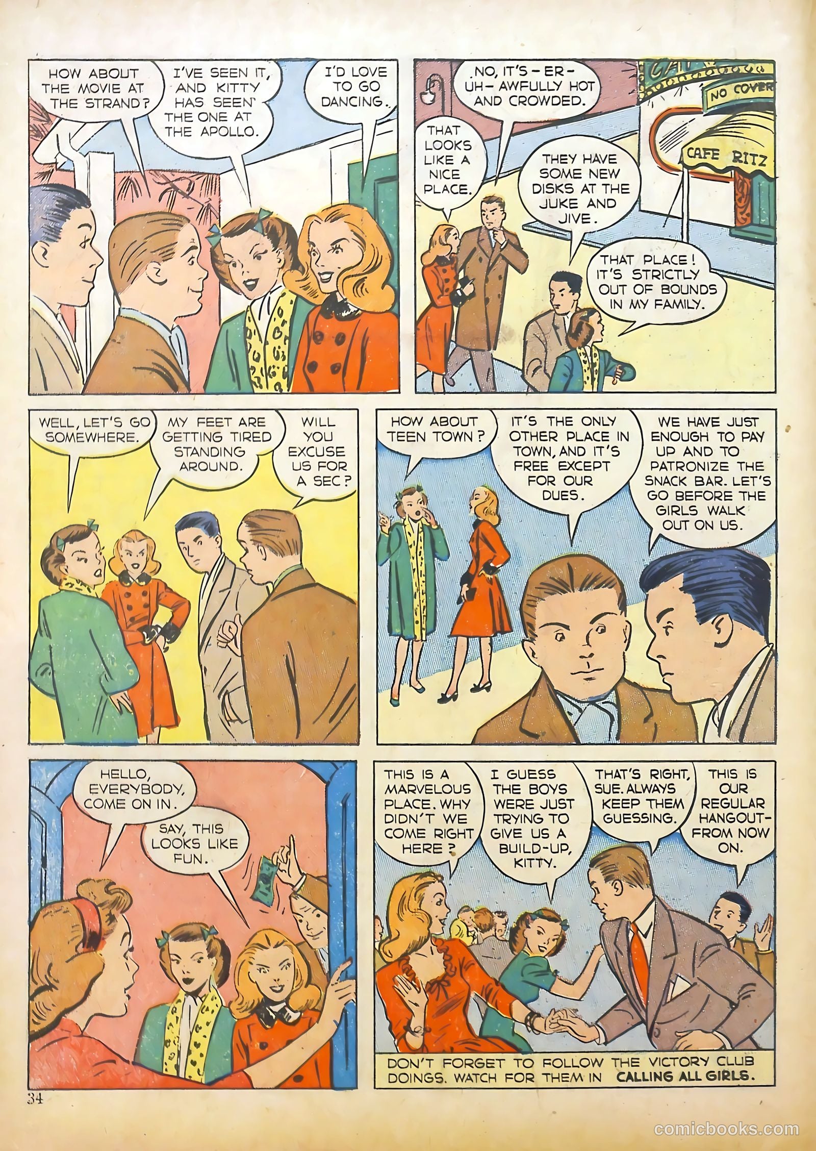Calling All Girls #36 — page 34 of 68