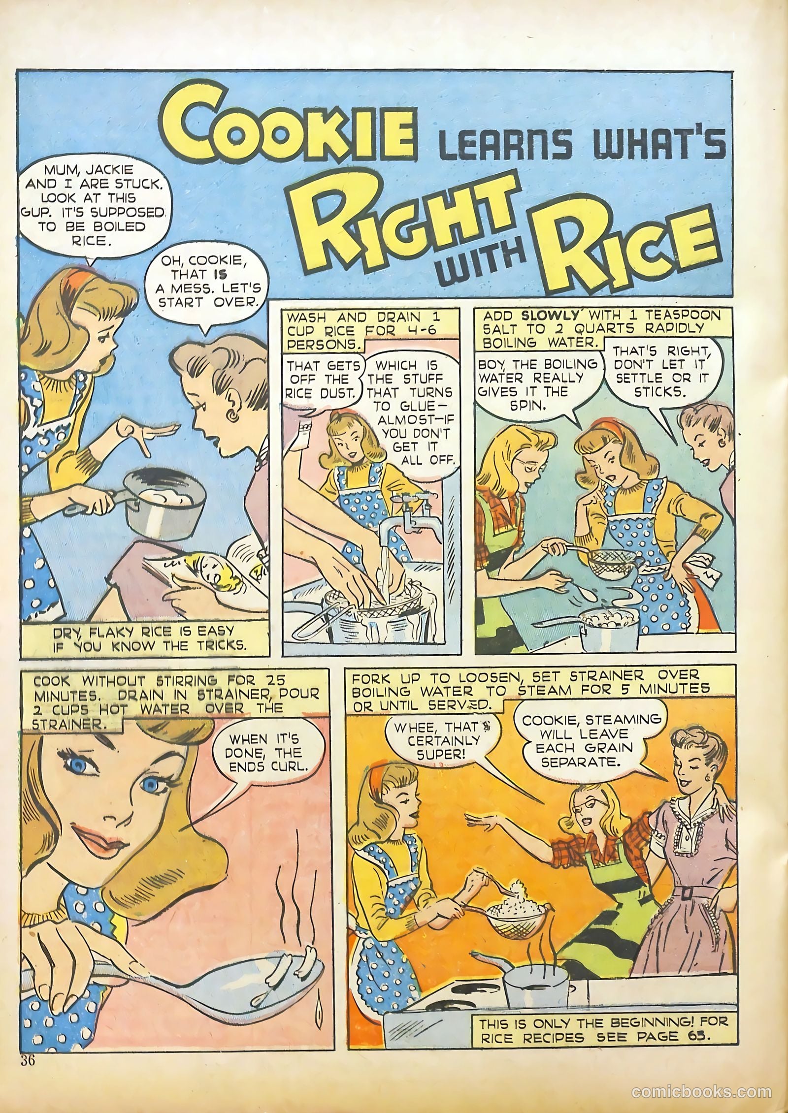 Calling All Girls #36 — page 36 of 68
