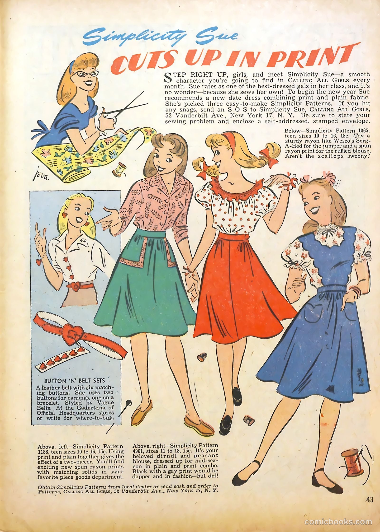 Calling All Girls #36 — page 43 of 68