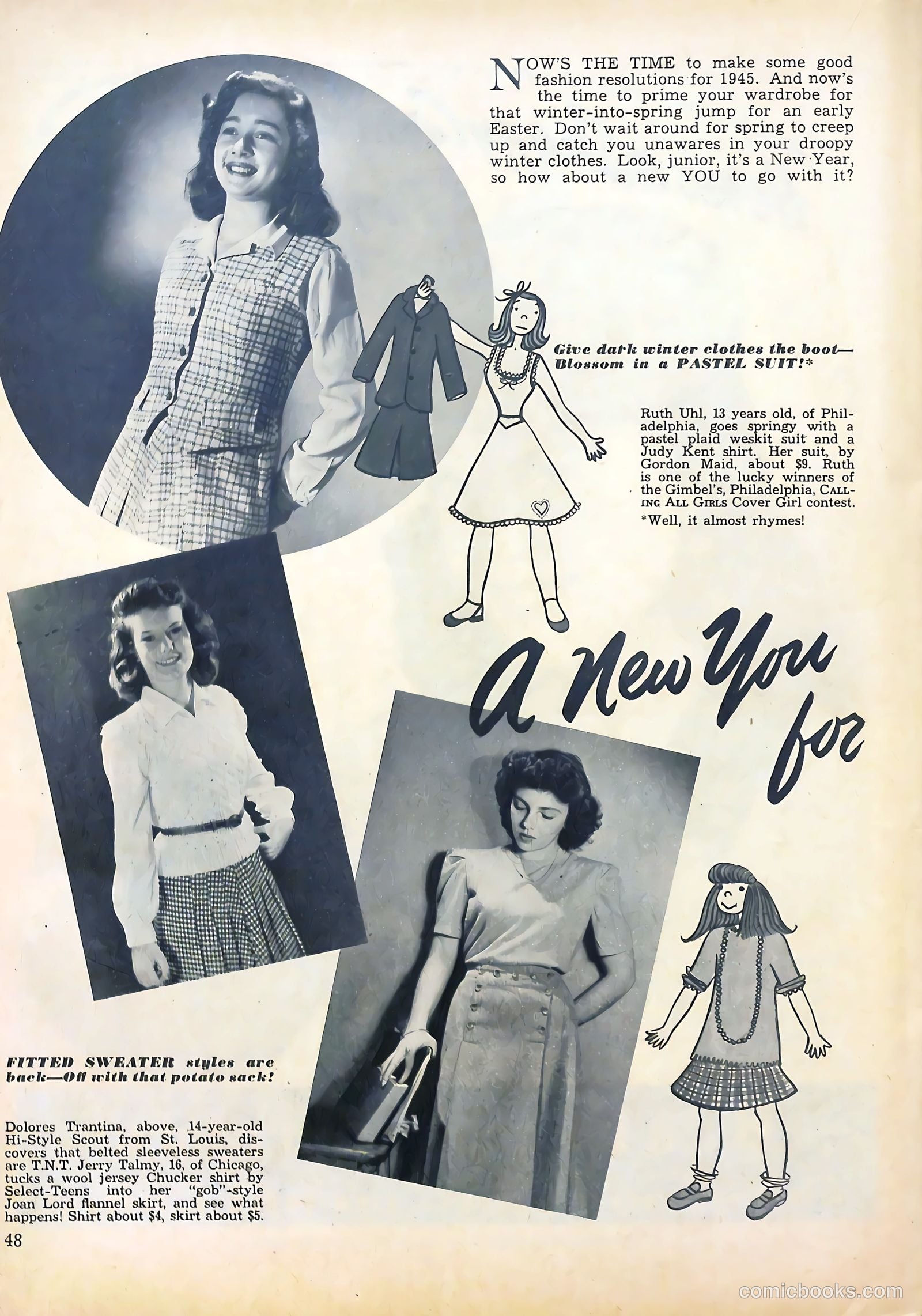 Calling All Girls #36 — page 48 of 68